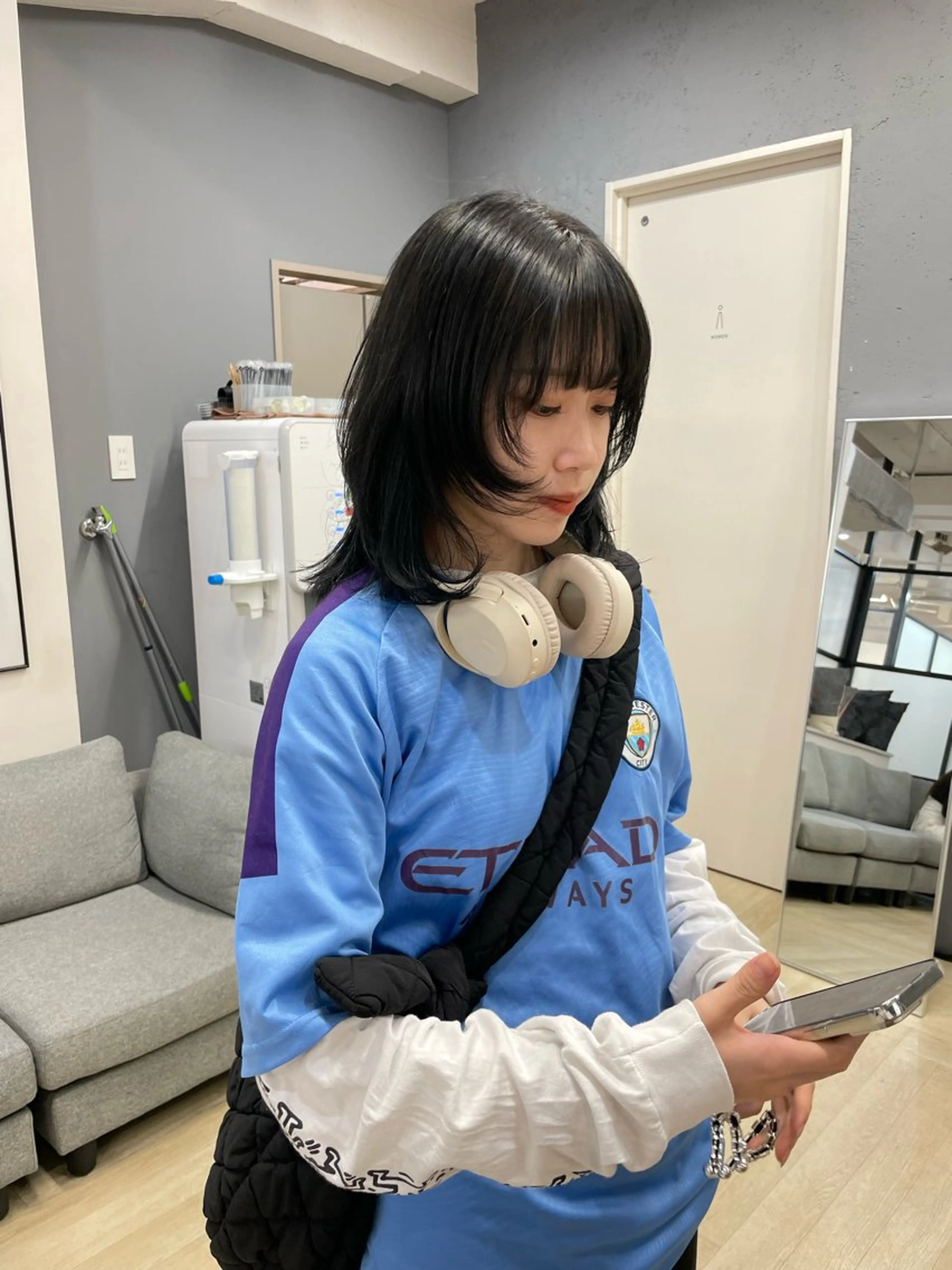 ミディアム akane .のヘアスタイル