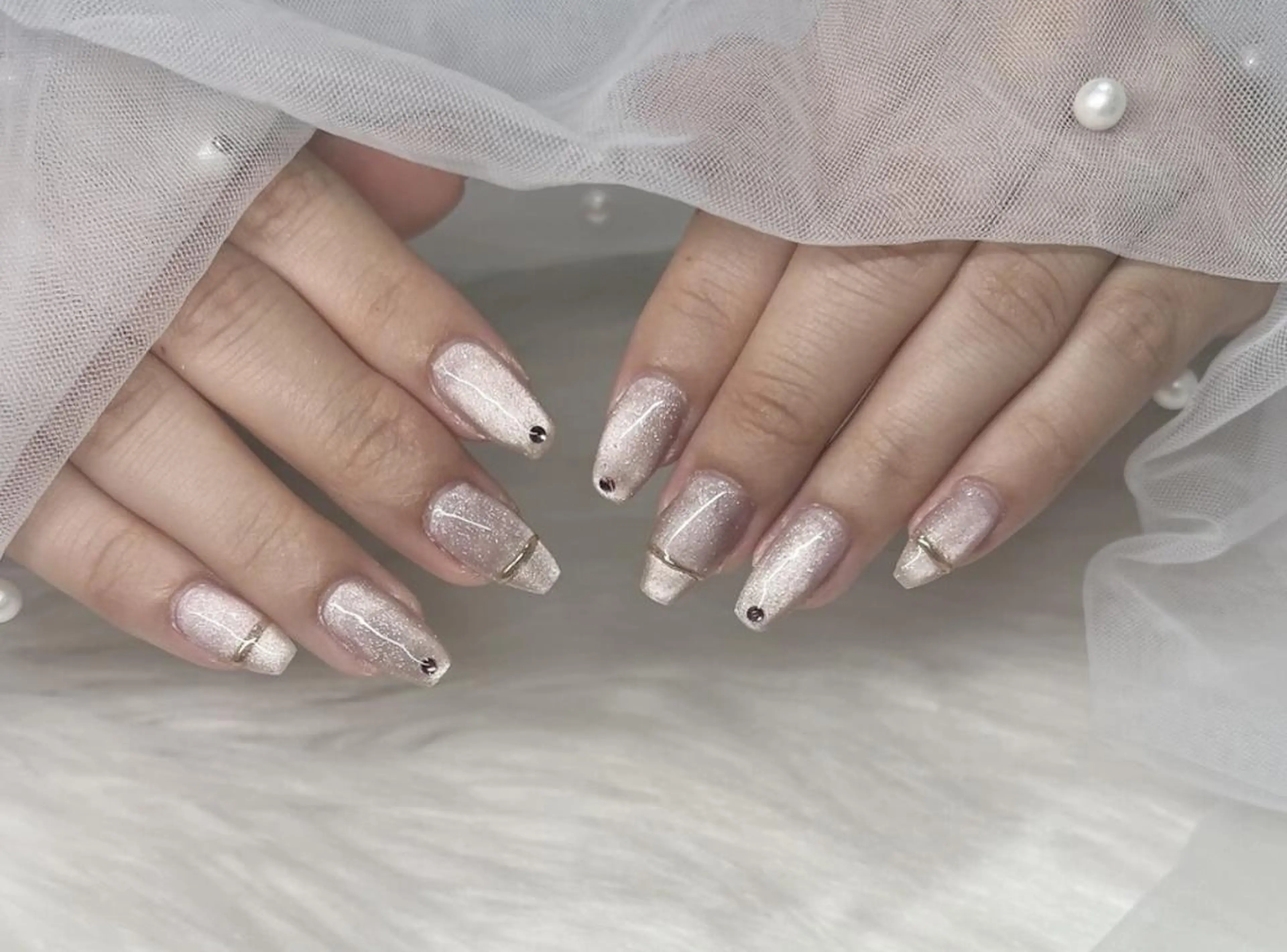ミディアム ハンドネイル Viel💅 〜hina〜のネイルデザイン