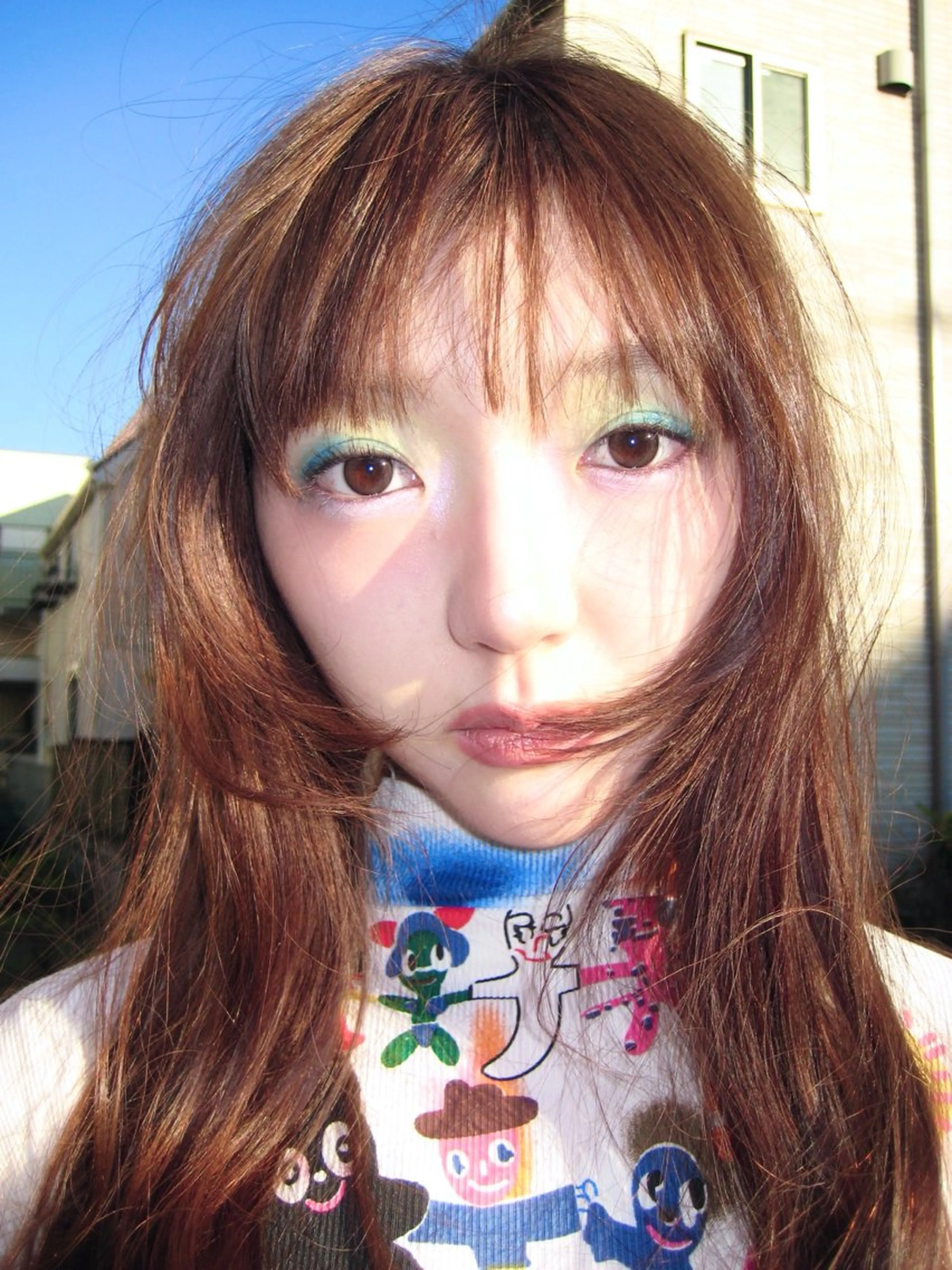 ロング カラー ブリーチ ブラウンカラー 透明感カラー ダブルカラー ブリーチなしカラー cope’u ROWEN所属・🪽デザインカラー/ ブリーチ/陽向🪽のヘアスタイル