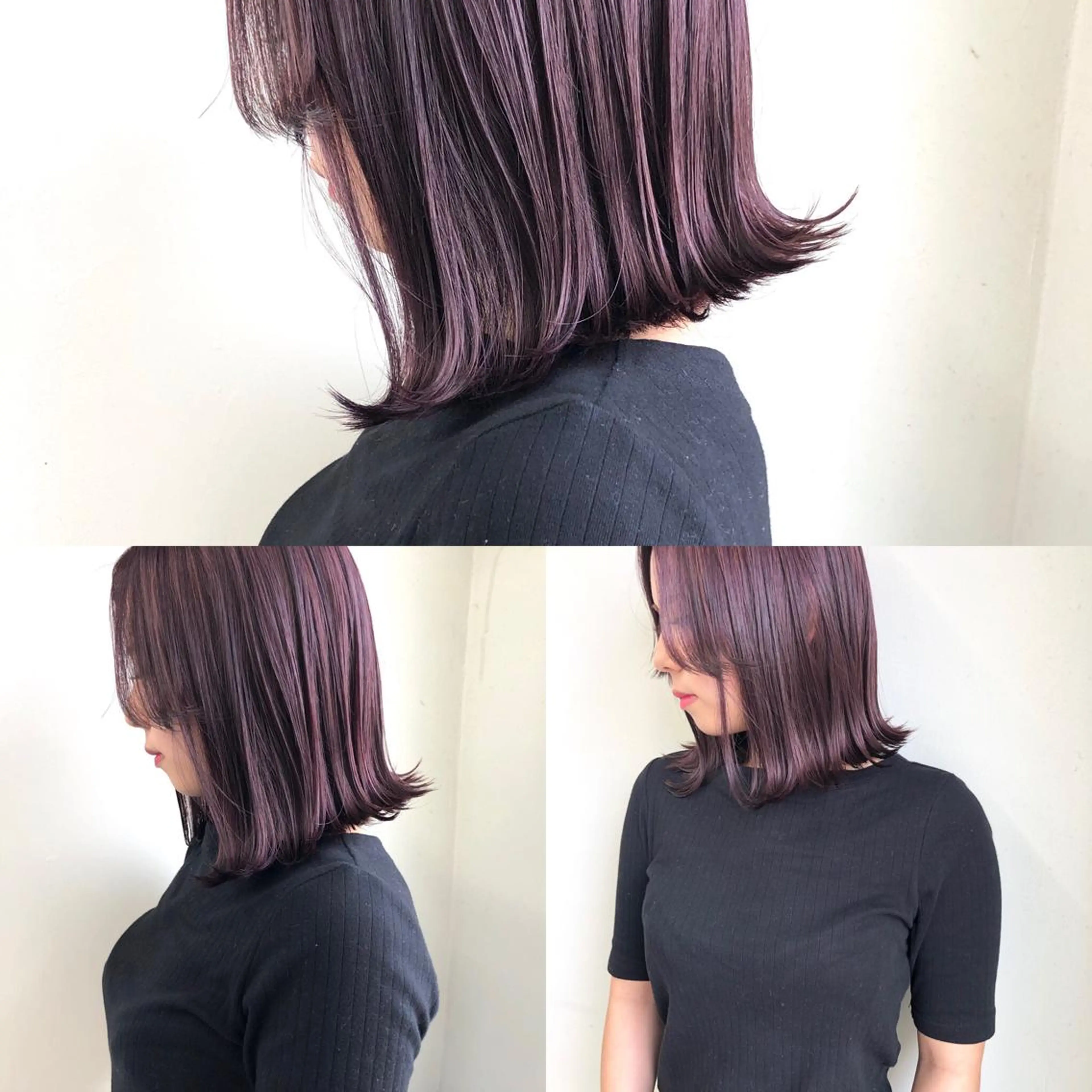 ミディアム カット ヘアカラー トリートメント 小澤大輔 YOLO hairのヘアスタイル