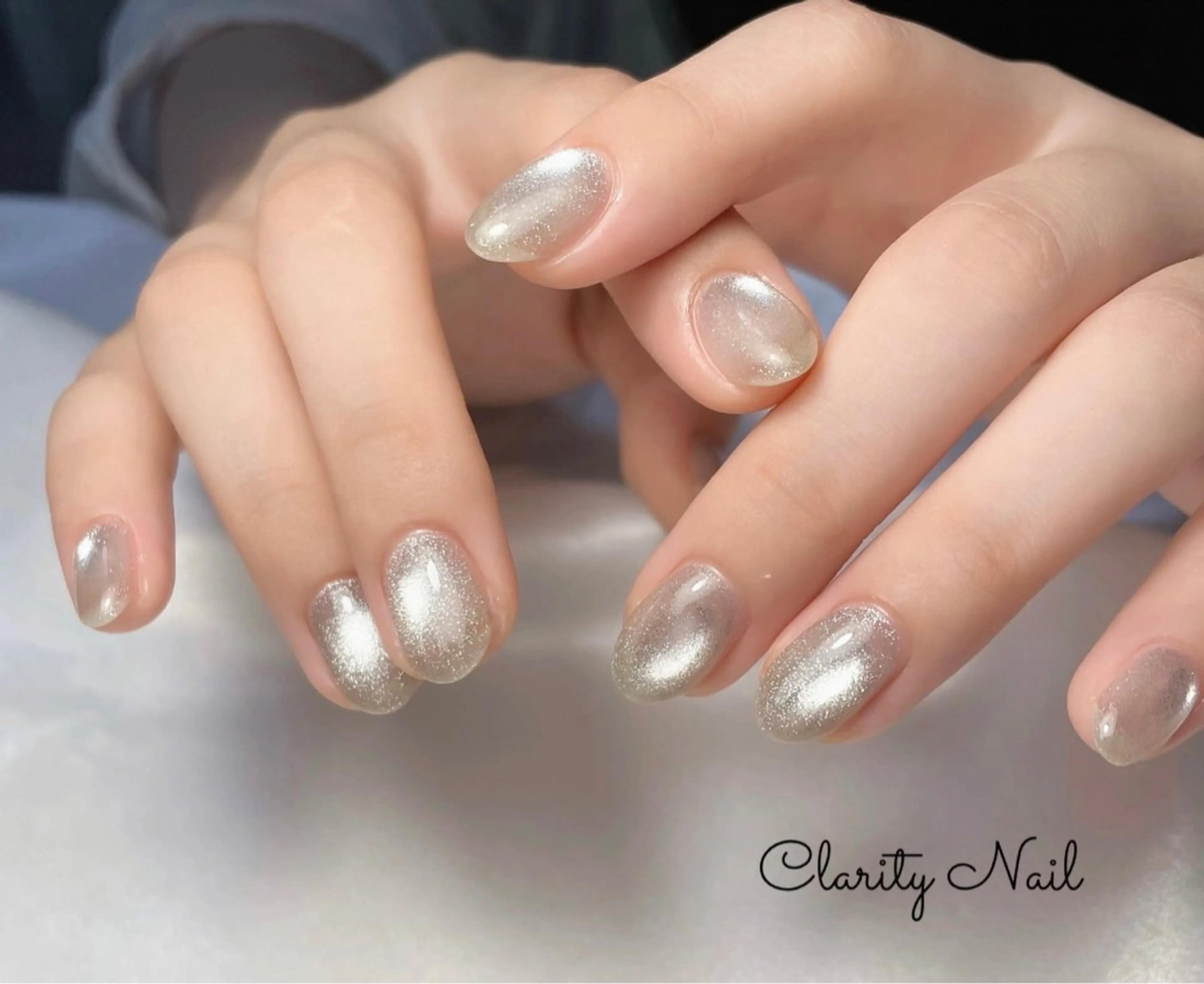 ネイル マグネットネイル ワンカラーネイル ハンドネイル Clarity Nailのネイルデザイン