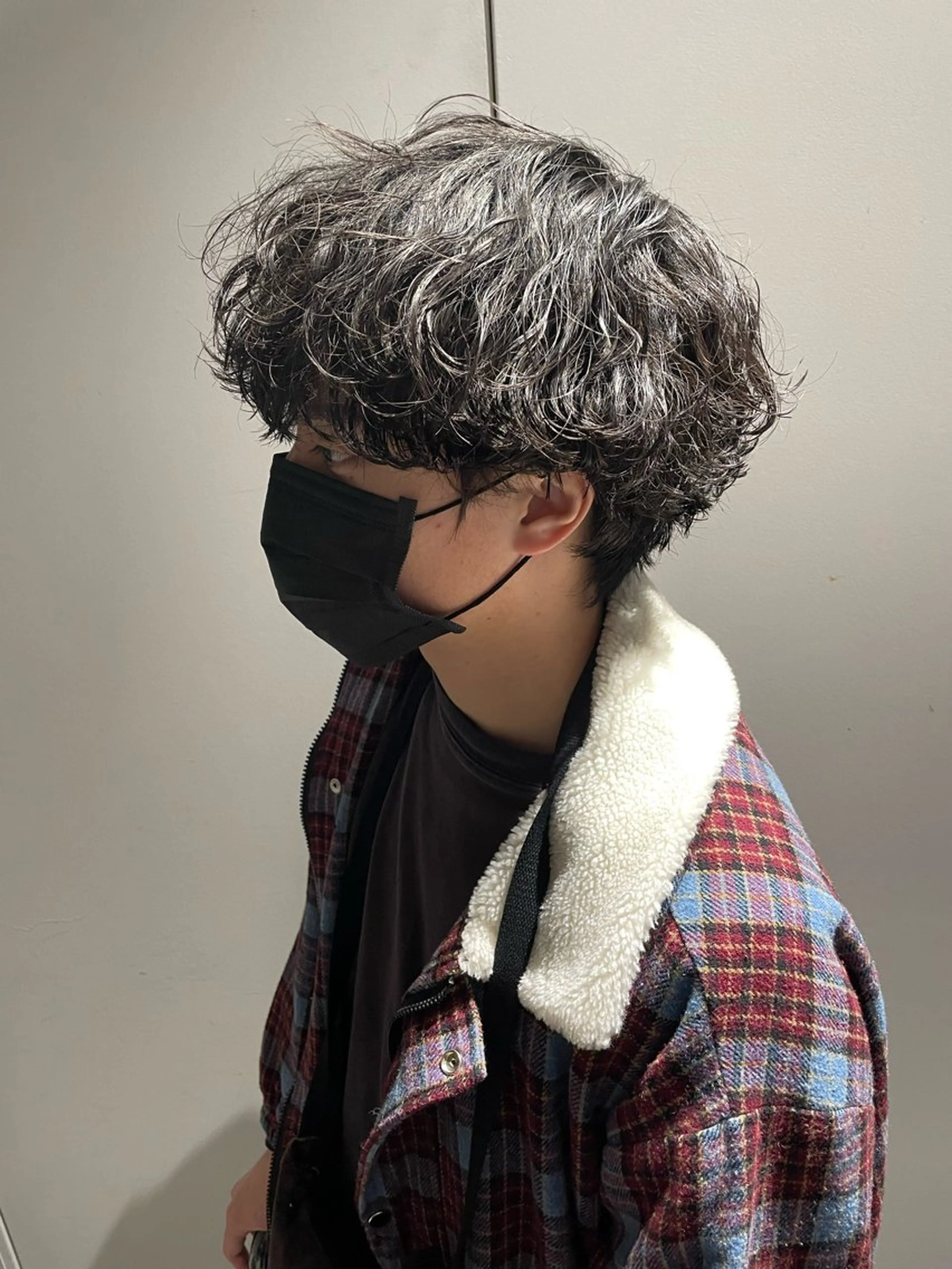 ミディアム パーマ メンズ 🔱メンズパーマ特化 🔱山下和輝のヘアスタイル