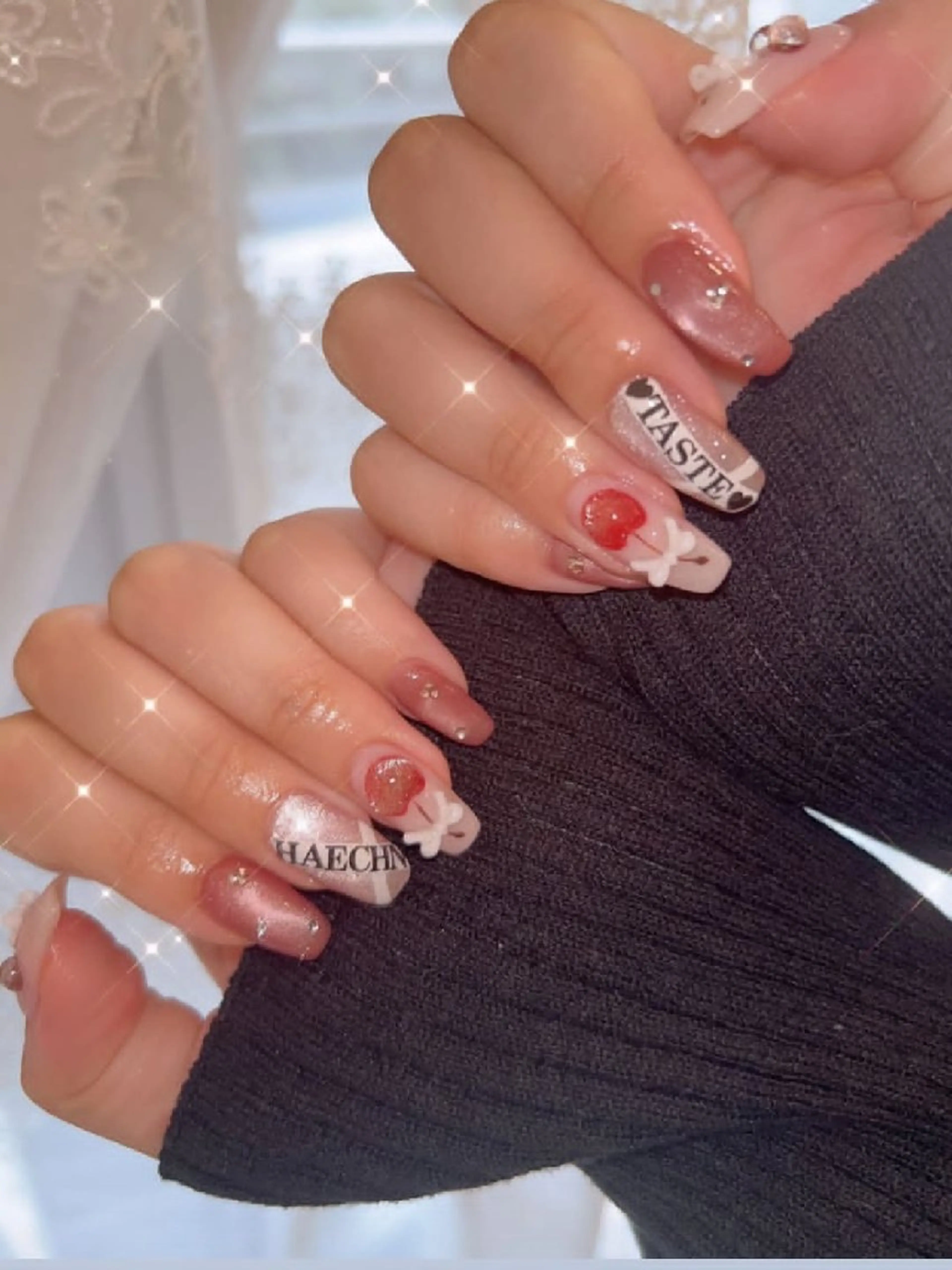 ネイル ハンドネイル I LOVE ME  NAIL.｡.:*♡のネイルデザイン
