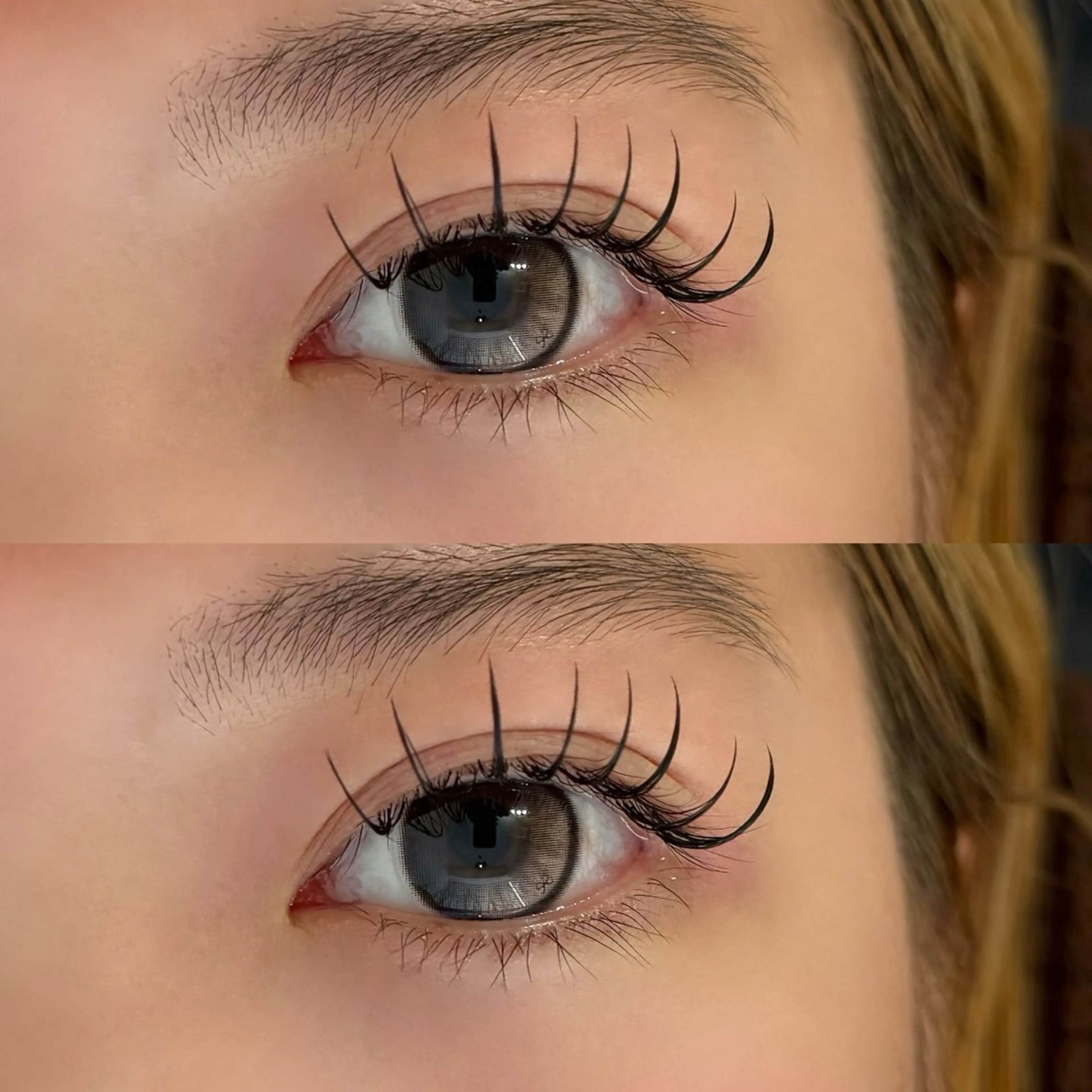 【LED】フラットラッシュ150本🩶 リピーター様 ¥4,500の写真