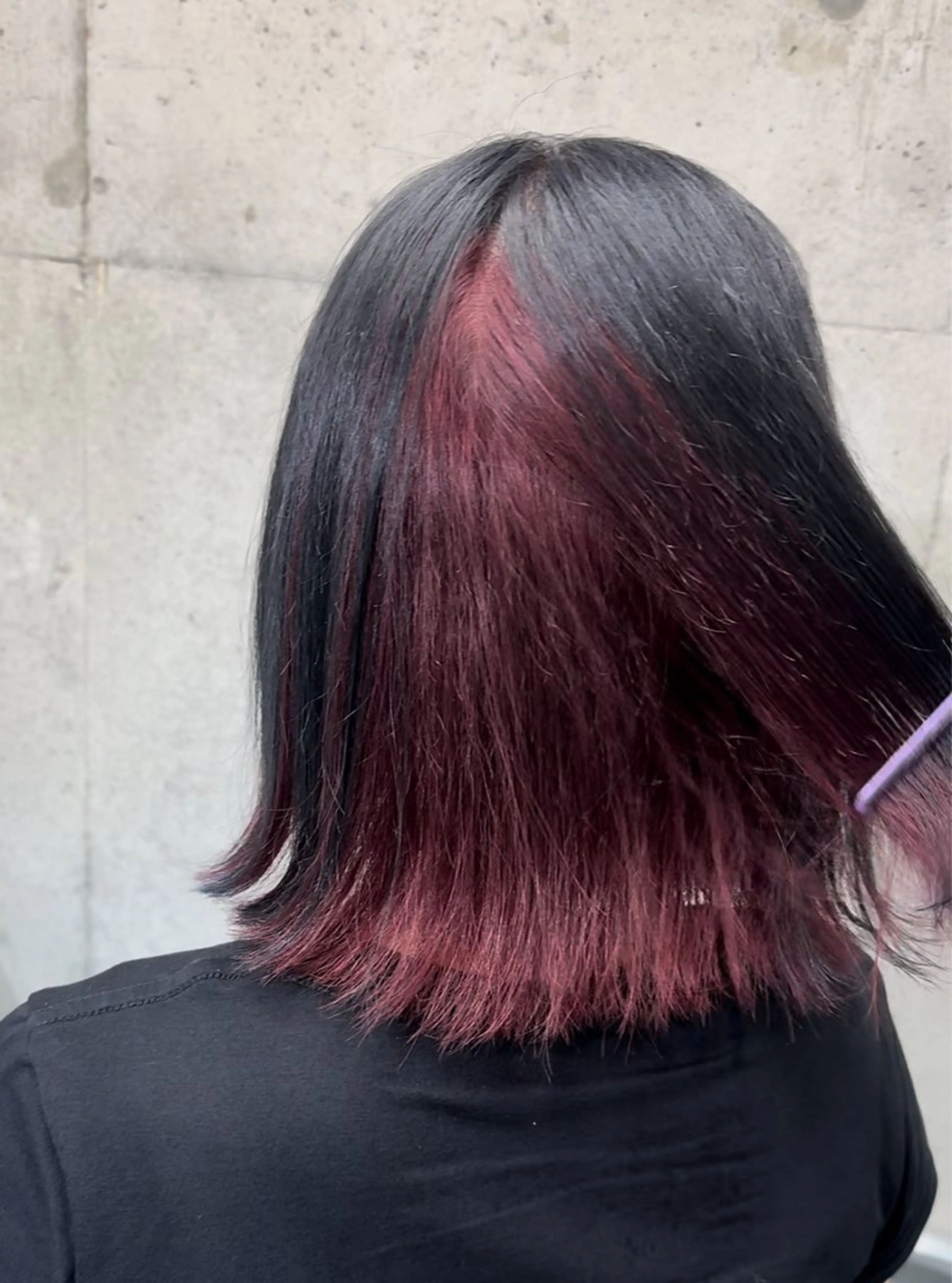 カラー レッドカラー ♡₊⁺カットの天才 ??AYANEのヘアスタイル