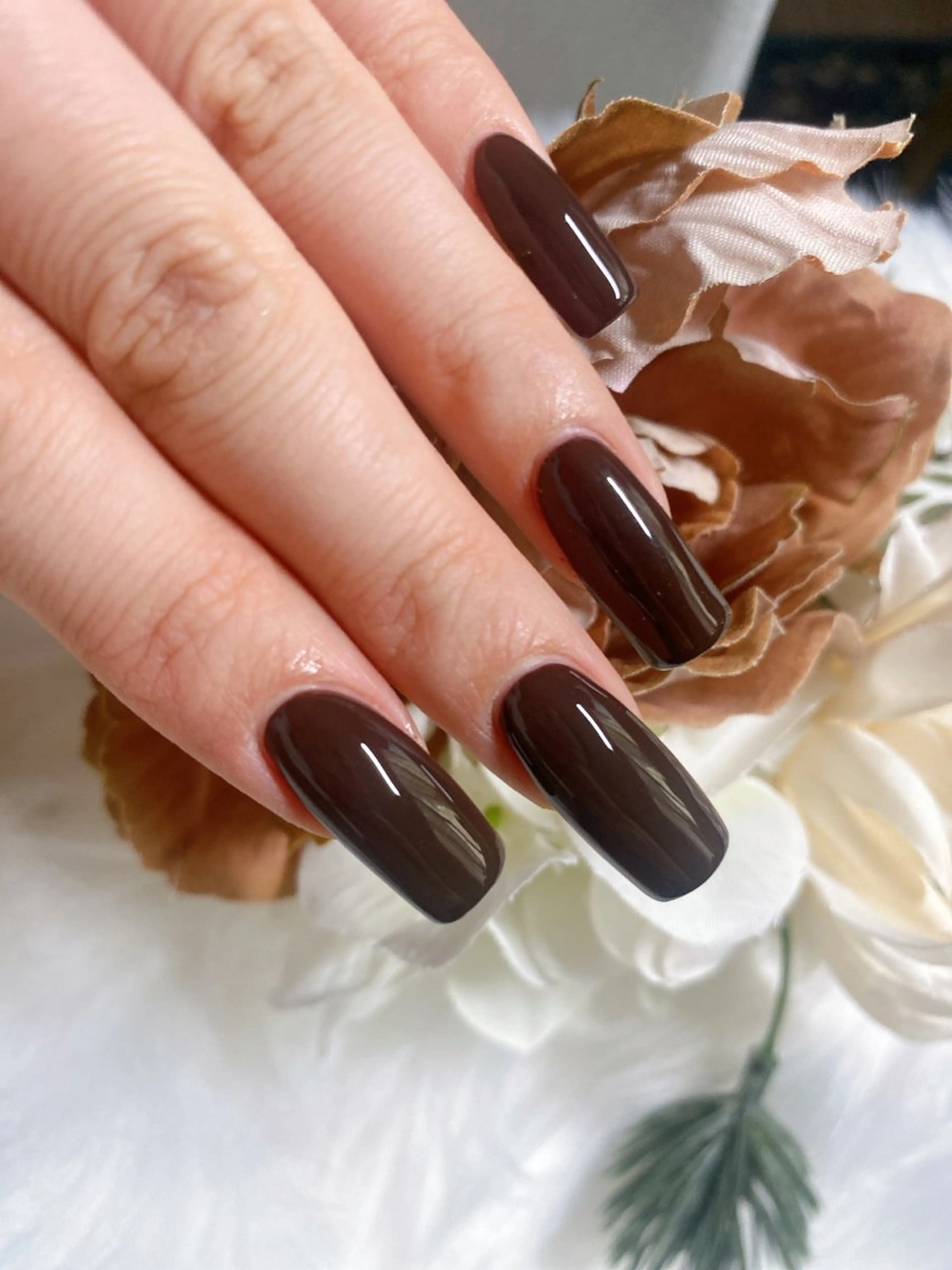 ネイル ハンドネイル ハンドケア PLUM  BELL 横浜自宅ネイルのネイルデザイン