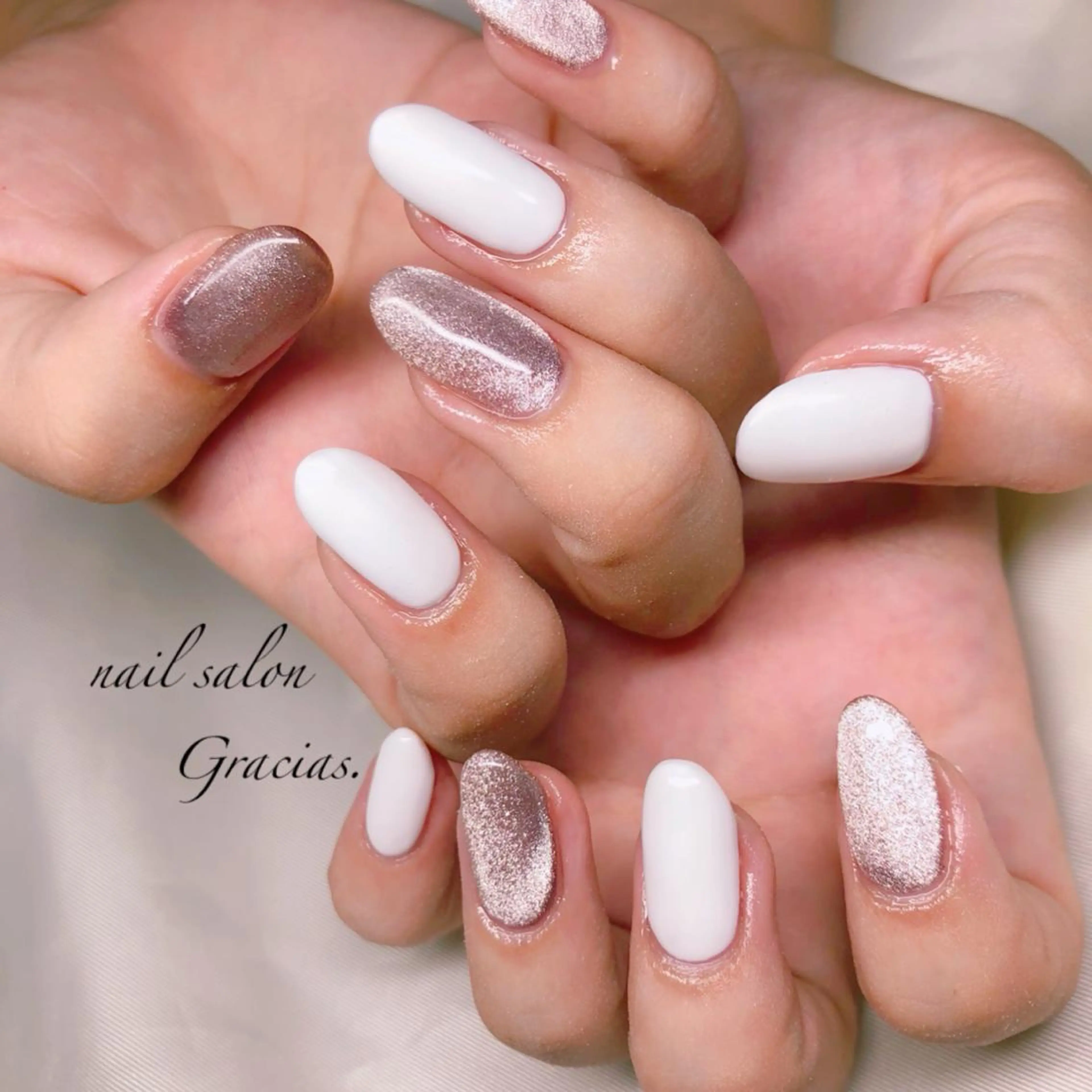 ネイル ハンドネイル Gracias. rieのネイルデザイン