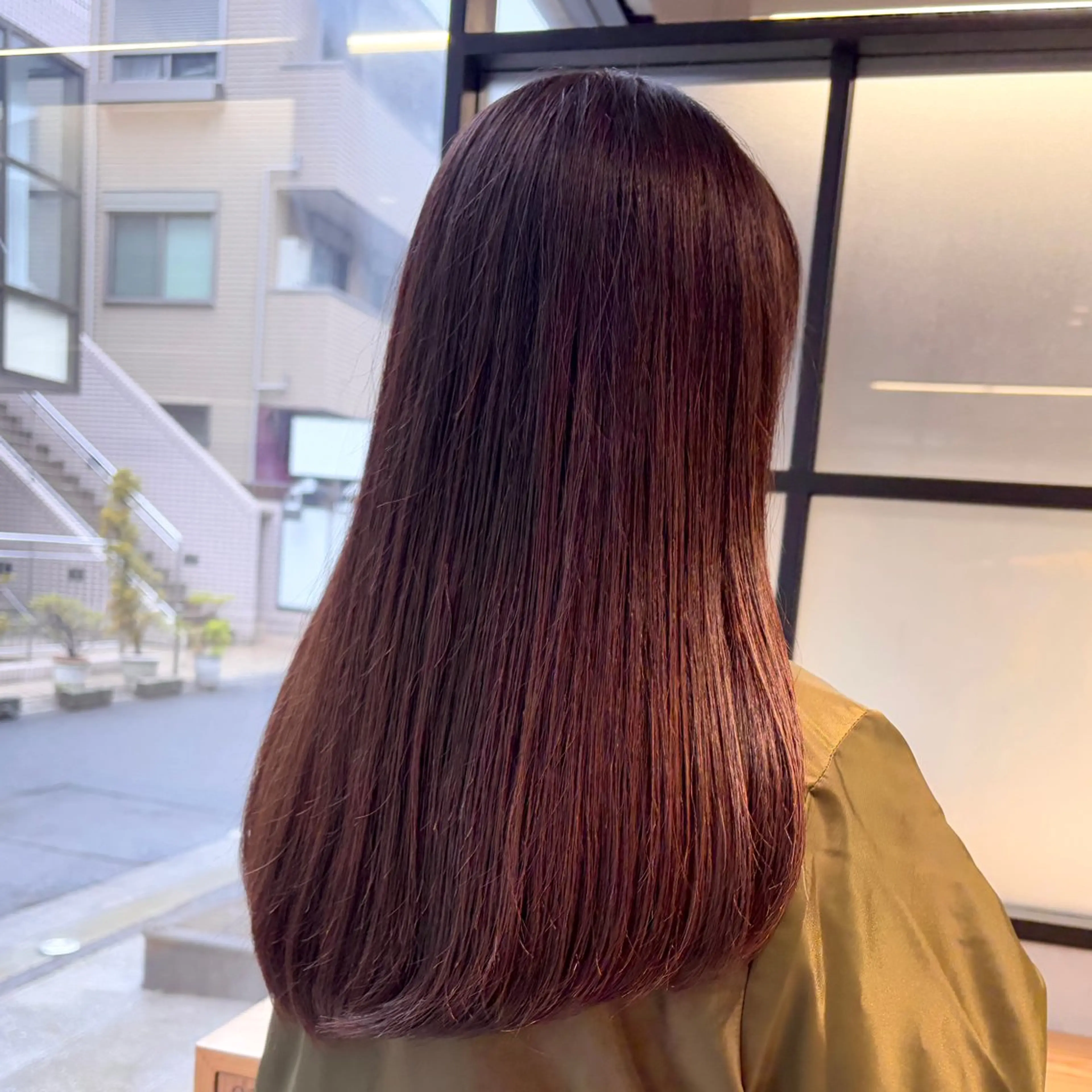 ロング カラー ハイライトカラー ハイライト ヘアカラー DX SHARE SALON所属・matka白髪ぼかし 大人ヘア/KEIKOのヘアスタイル