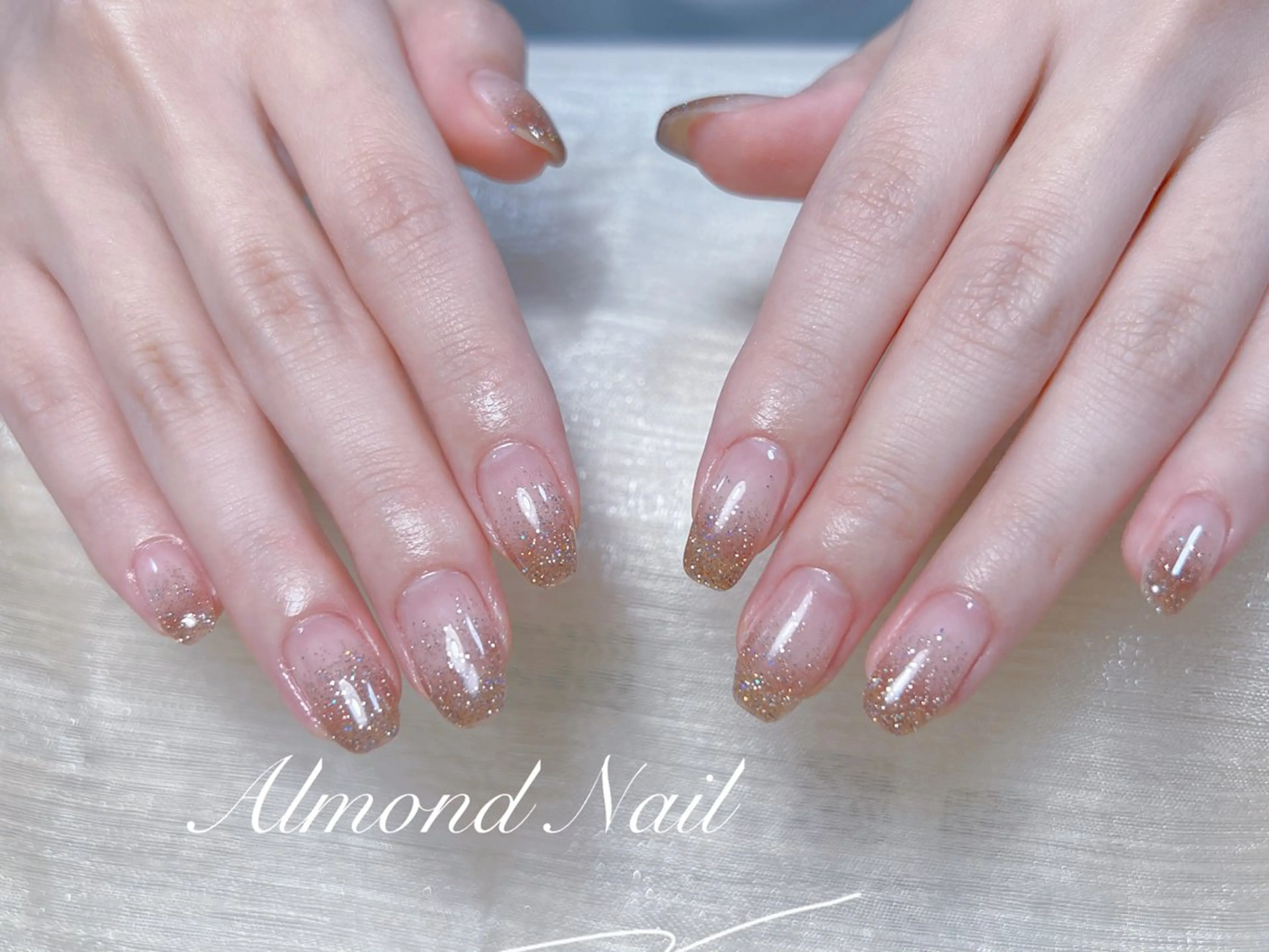 ネイル ハンドネイル Almond Nail 亀戸のネイルデザイン