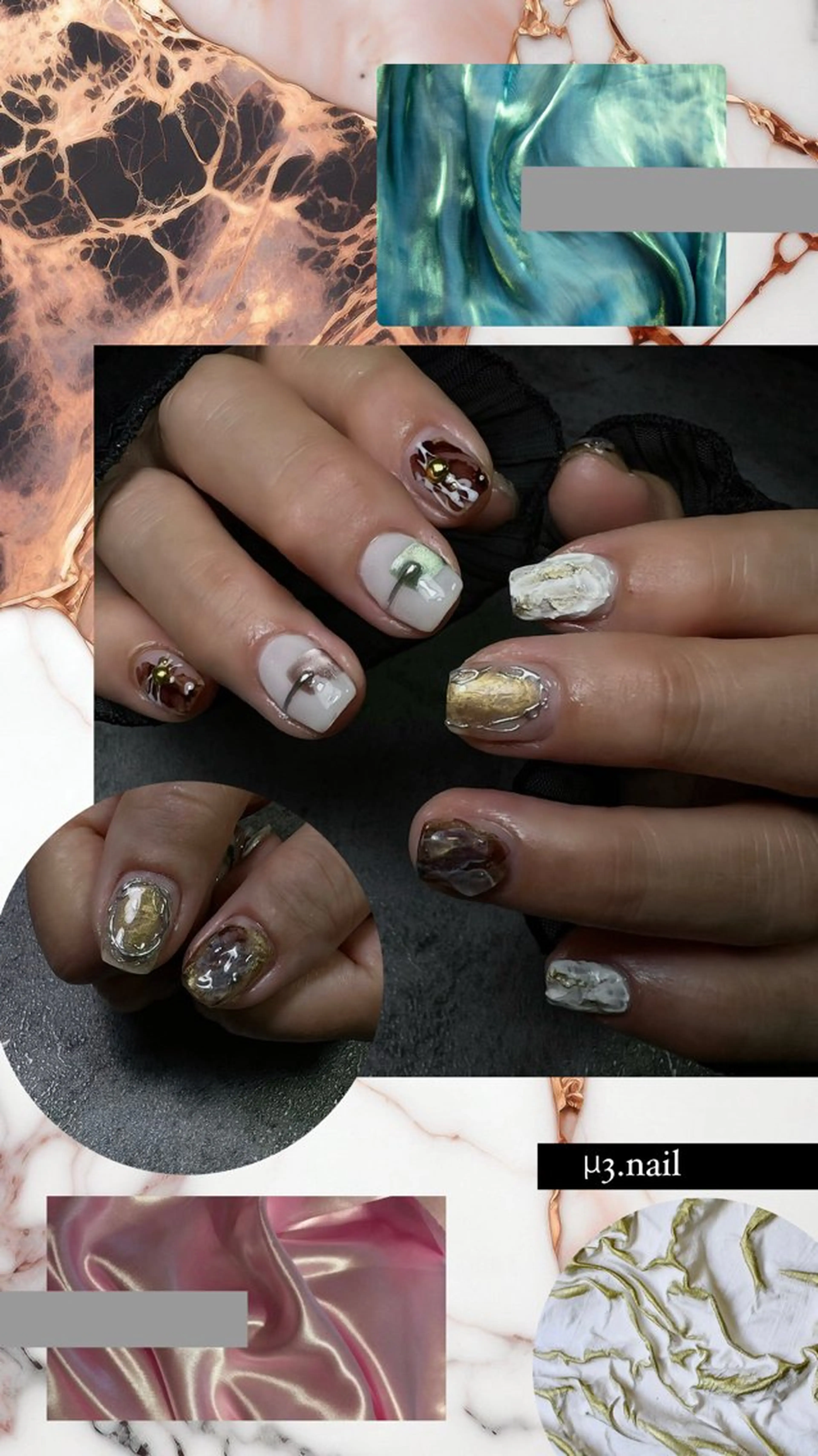 ネイル ハンドネイル μ3.nail mayuのネイルデザイン