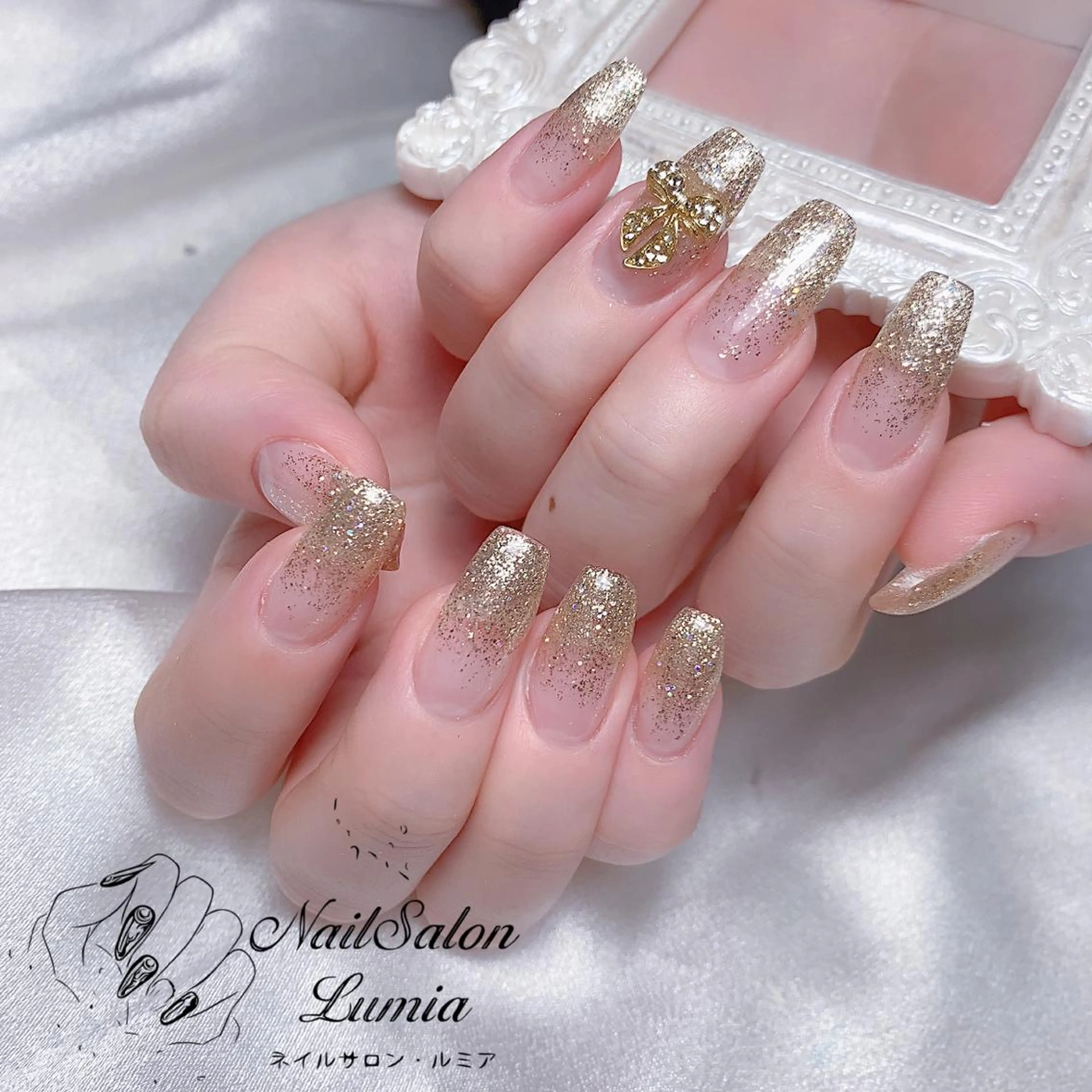 ネイル ハンドネイル ネイルサロン ルミア Lumia 店長のネイルデザイン