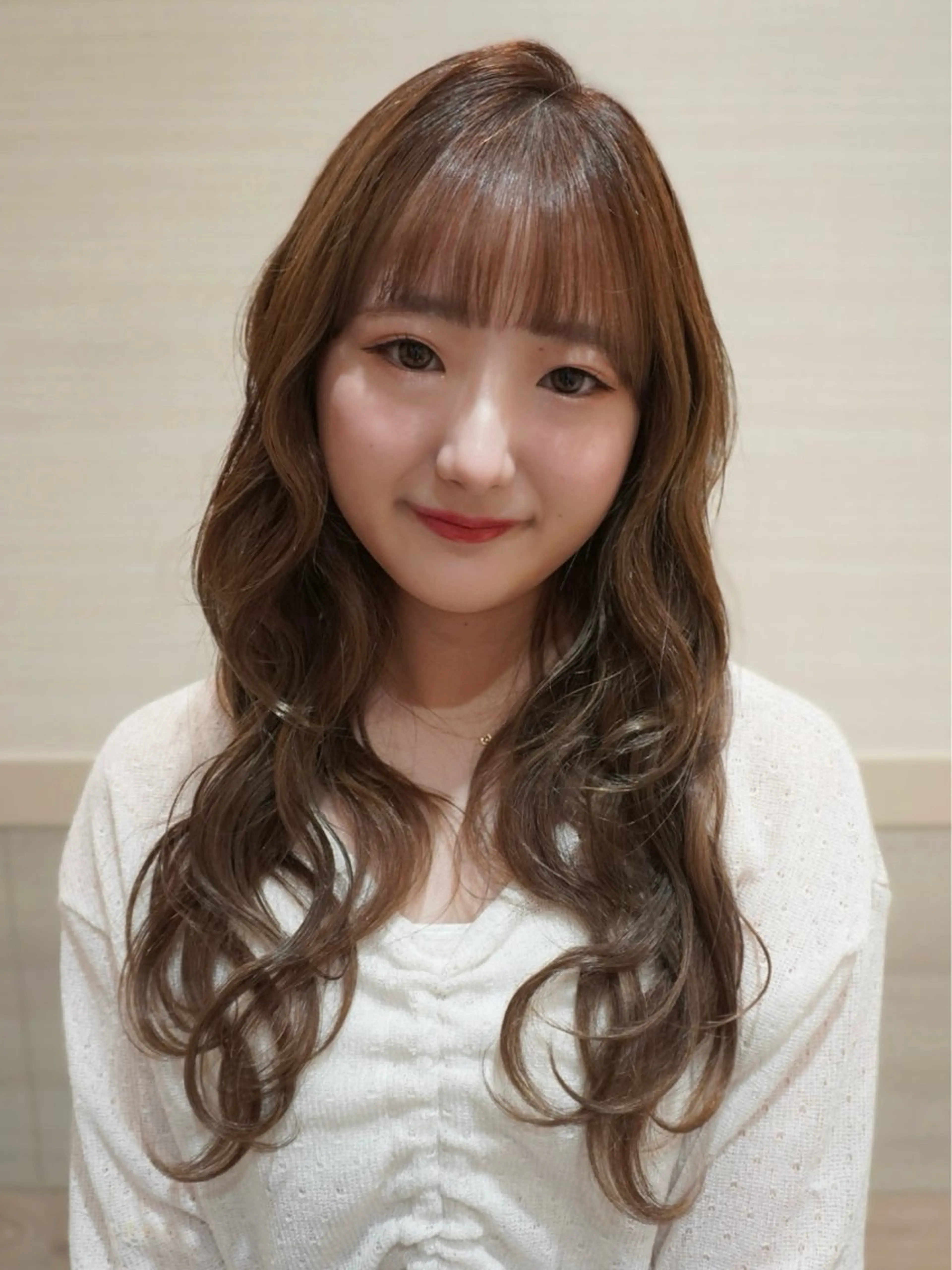 ロング カット ヘアカラー トリートメント 🫧オリーブカラー/ 酸性縮毛矯正銀座🫧のヘアスタイル