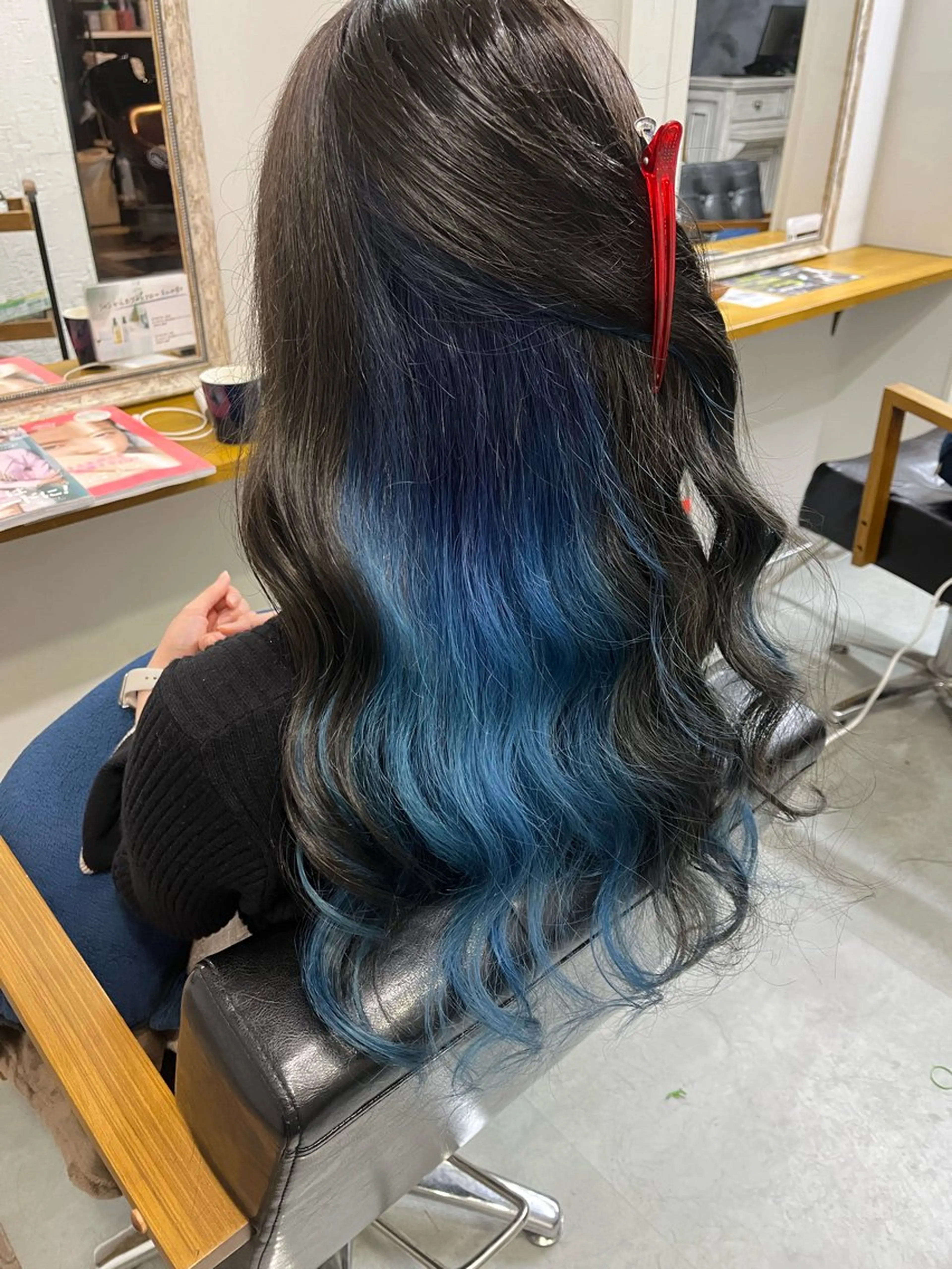 ロング ヘアカラー 井上椋介 【Recharme】のヘアスタイル