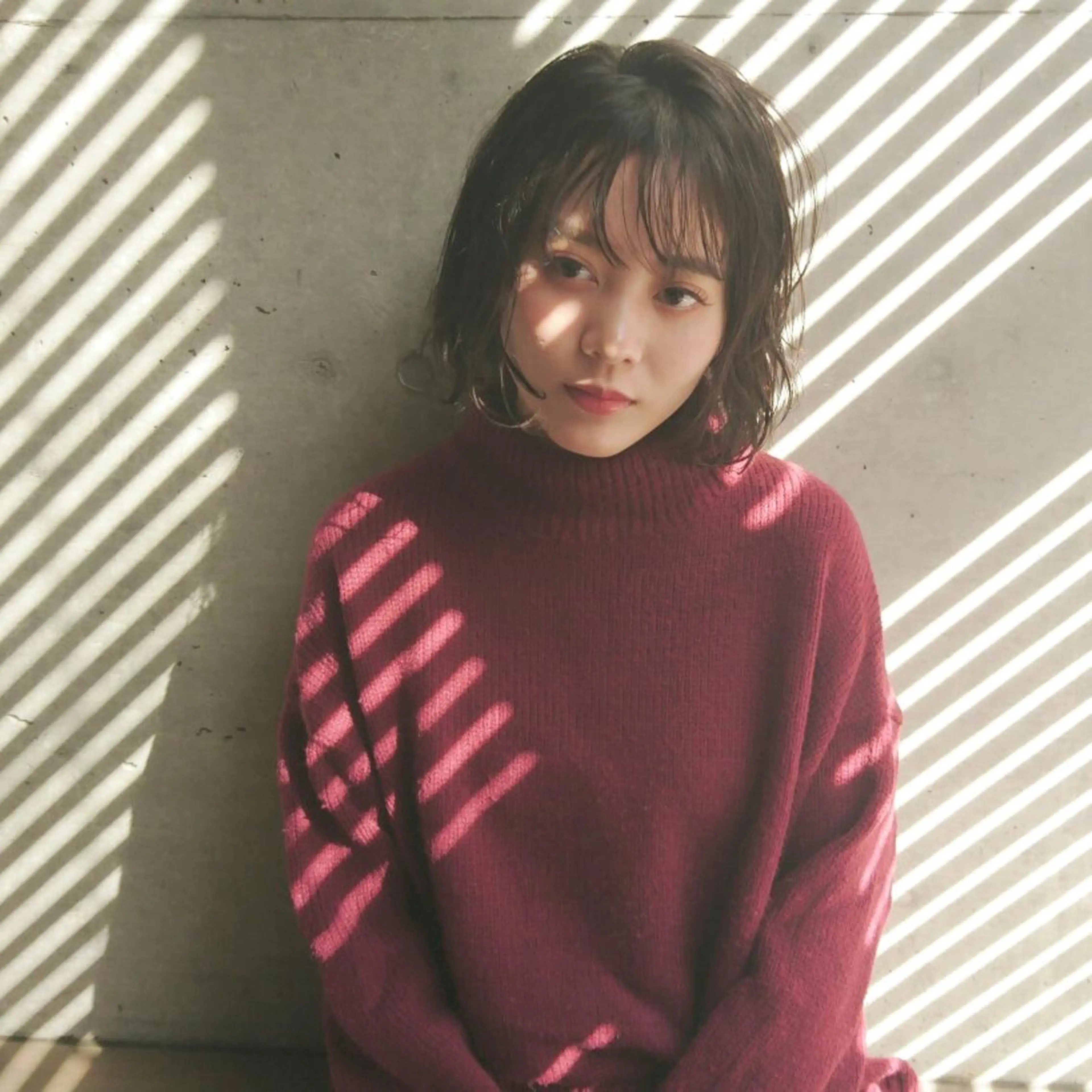 ミディアム 小田川 竜也のヘアスタイル