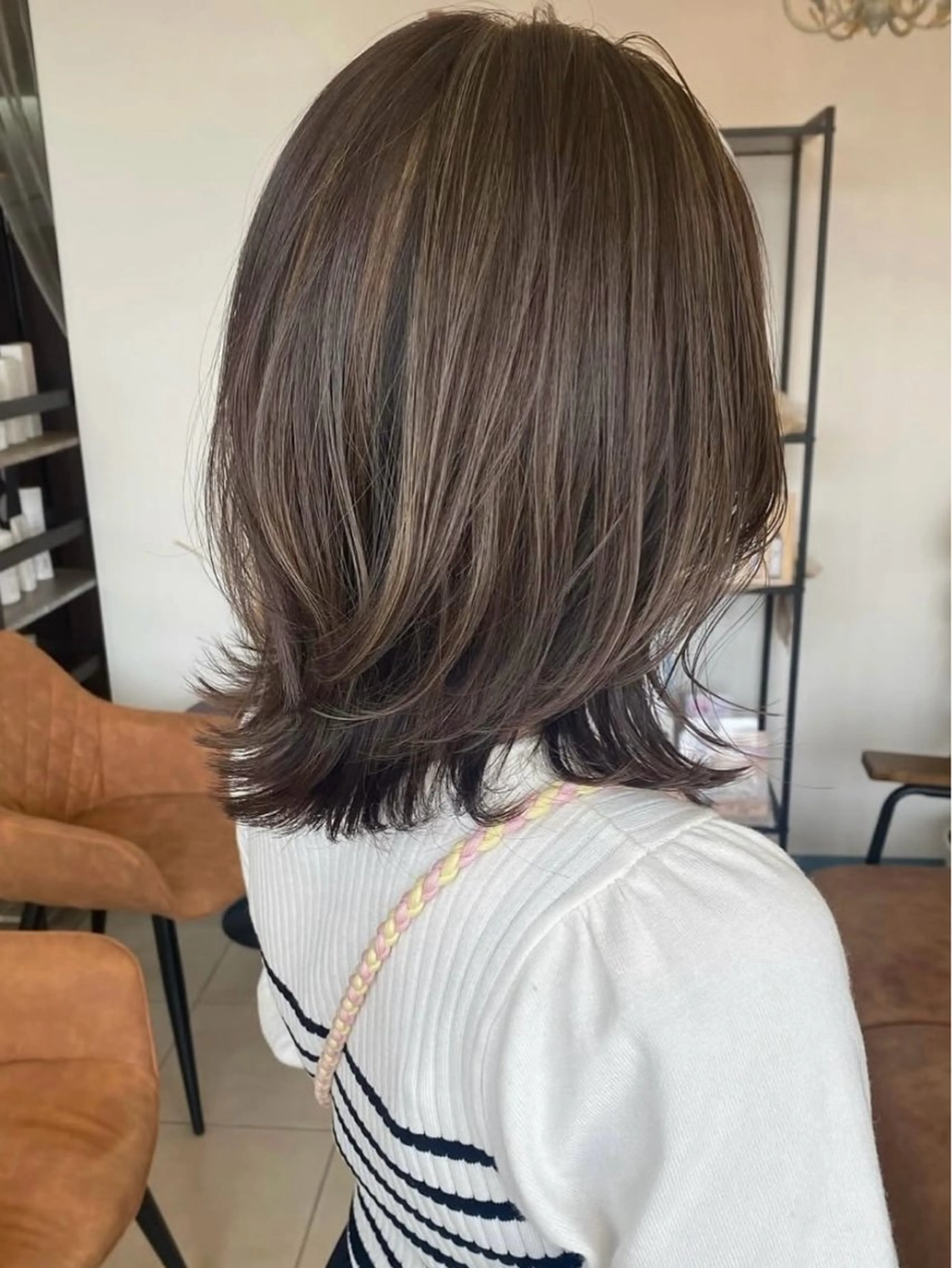 ミディアム カット 成田で1番安心 できる美容師そうまのヘアスタイル