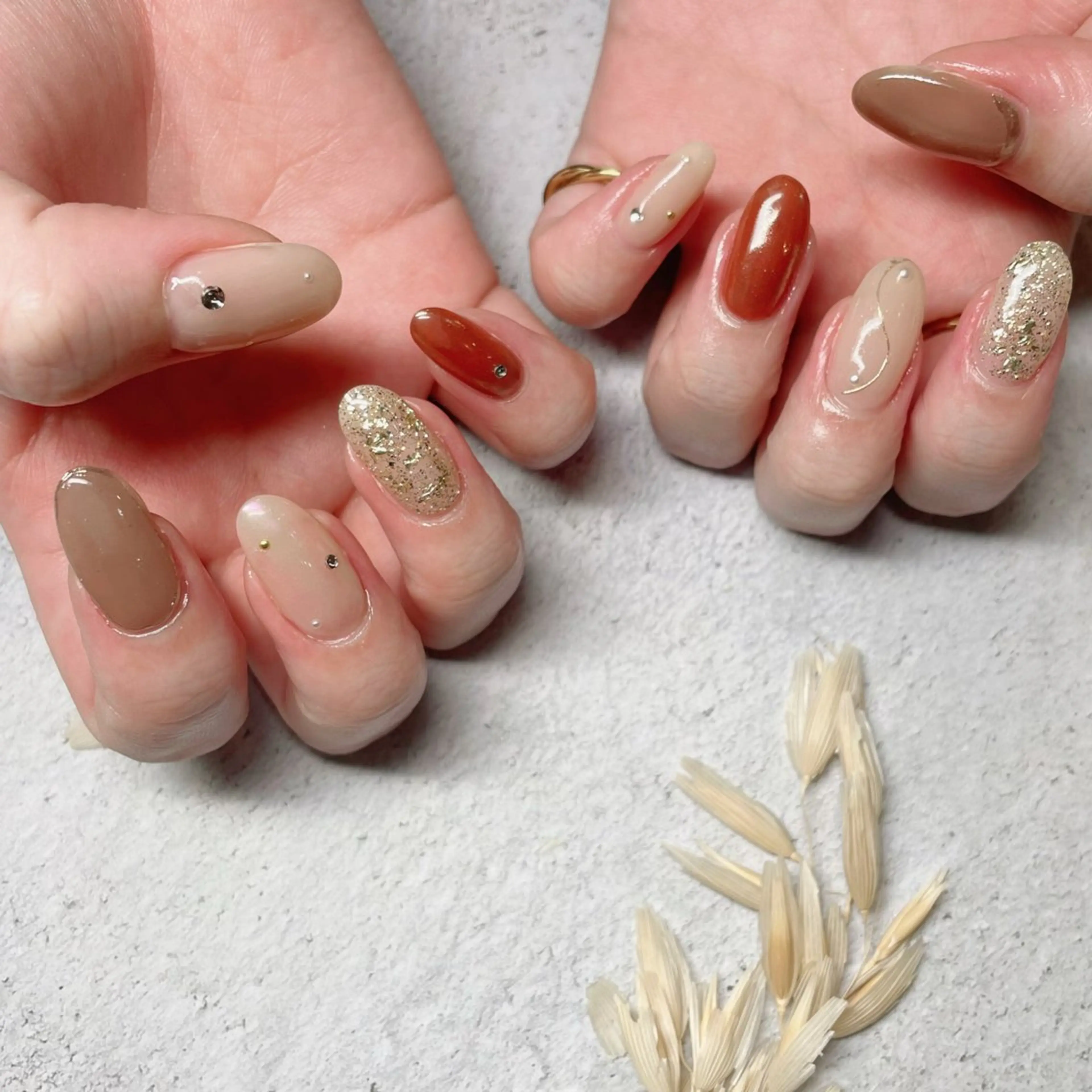 ネイル ニュアンスネイル nailsalon SIMB.のネイルデザイン