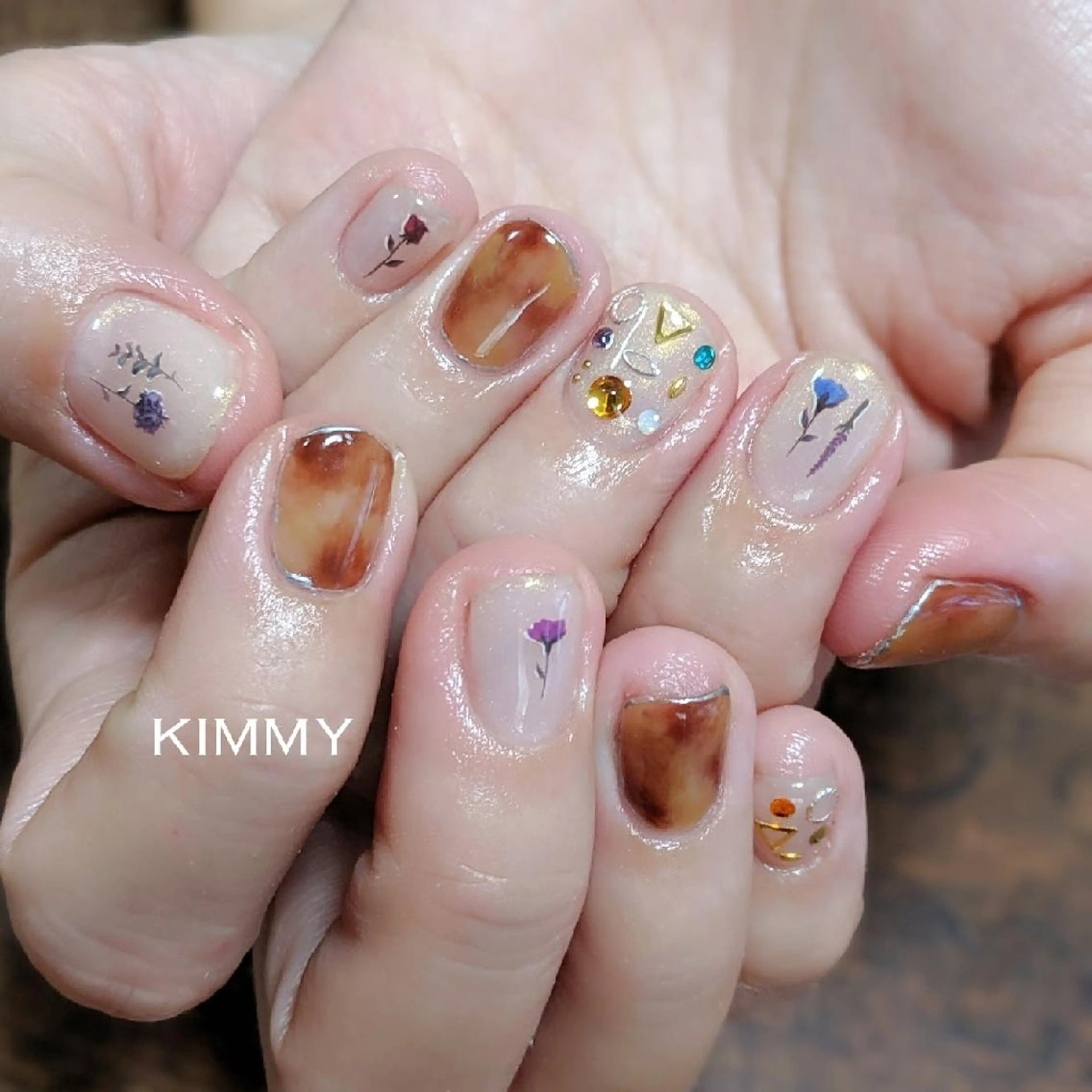 ネイル ハンドネイル kimmy nailsのネイルデザイン