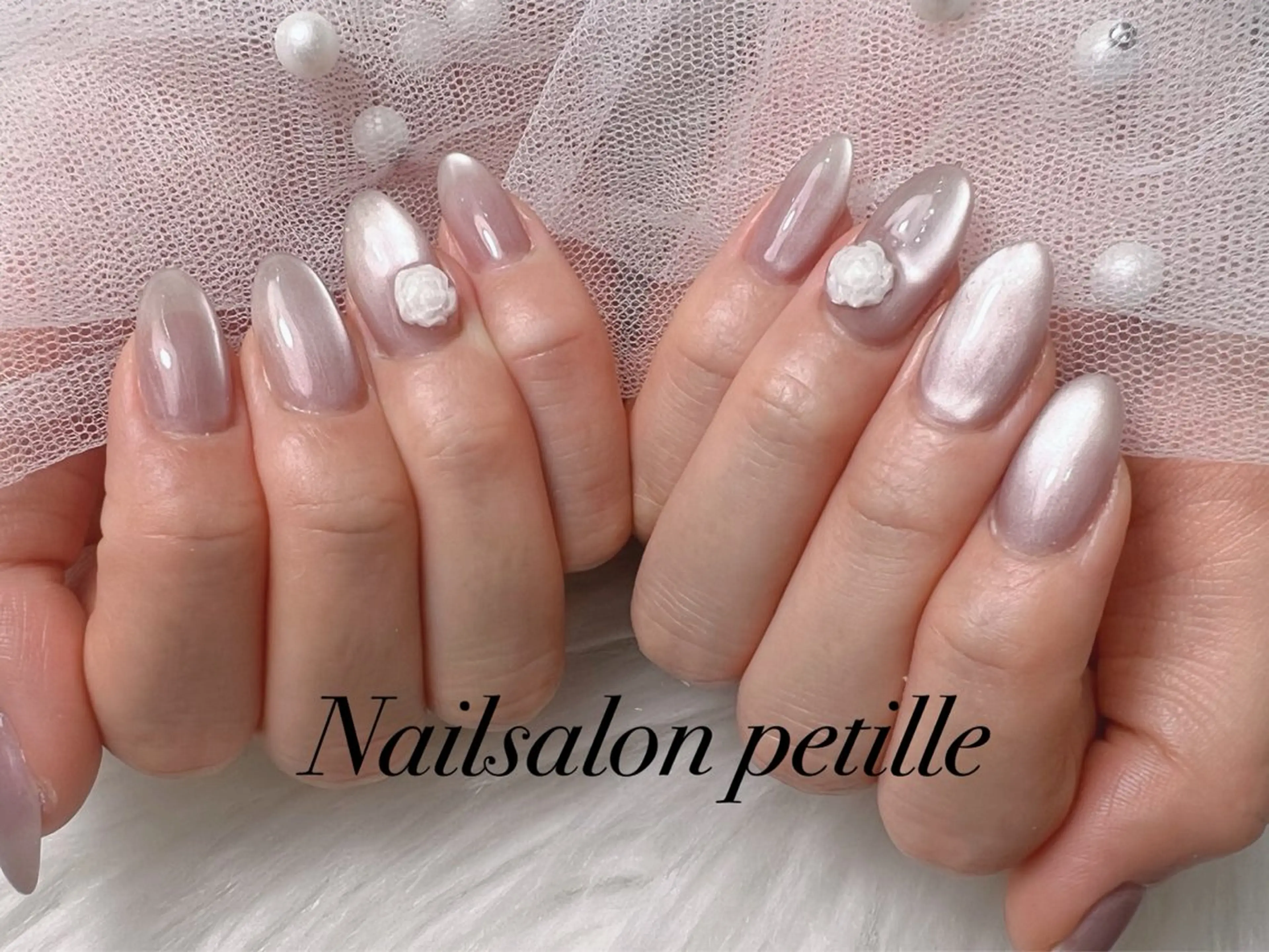 ネイル ハンドネイル Nailsalon petille所属・Ｈ azのネイルデザイン