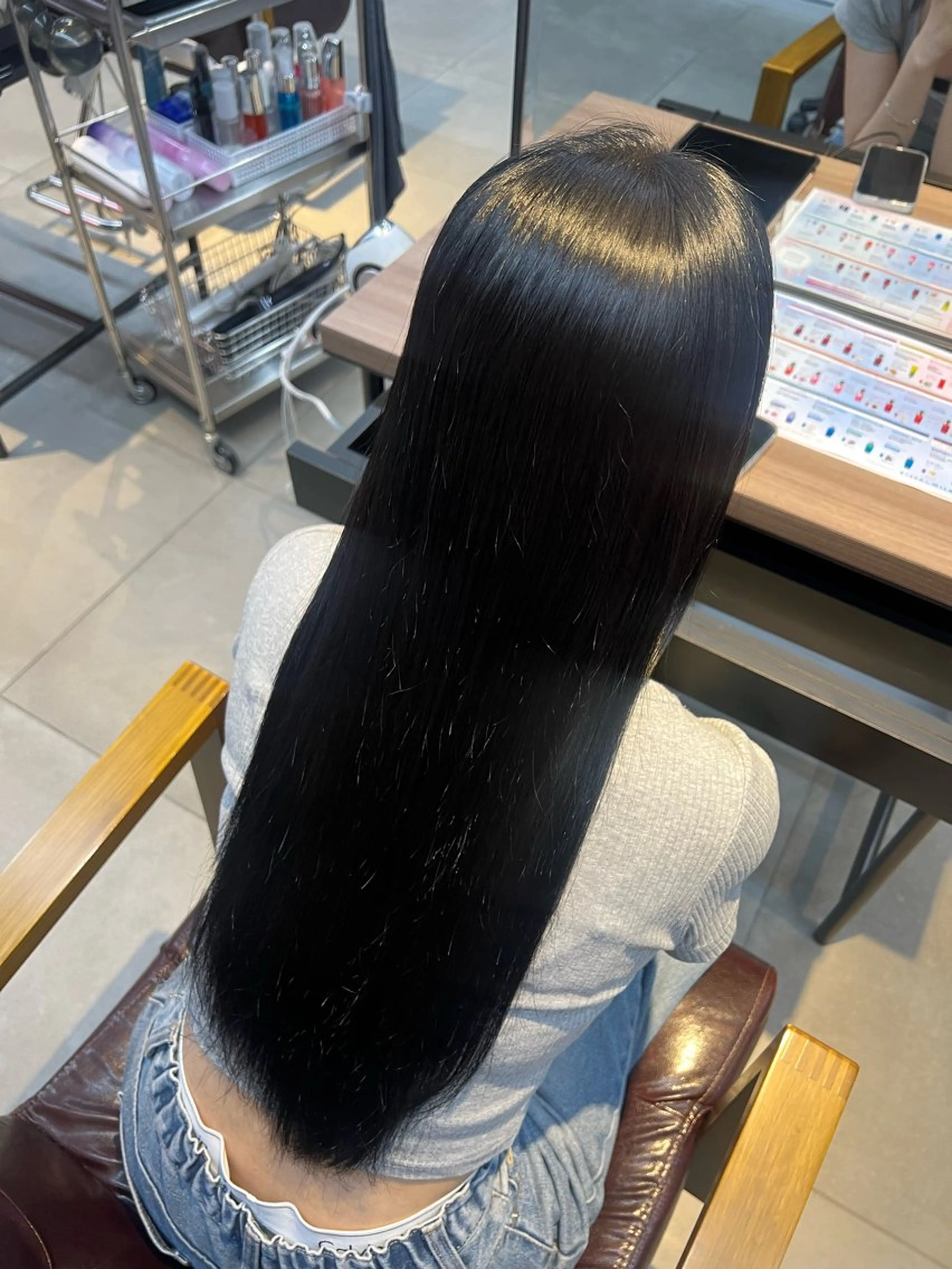 ✩透明感✩重くなりすぎない暗めカラー🐈‍⬛の写真