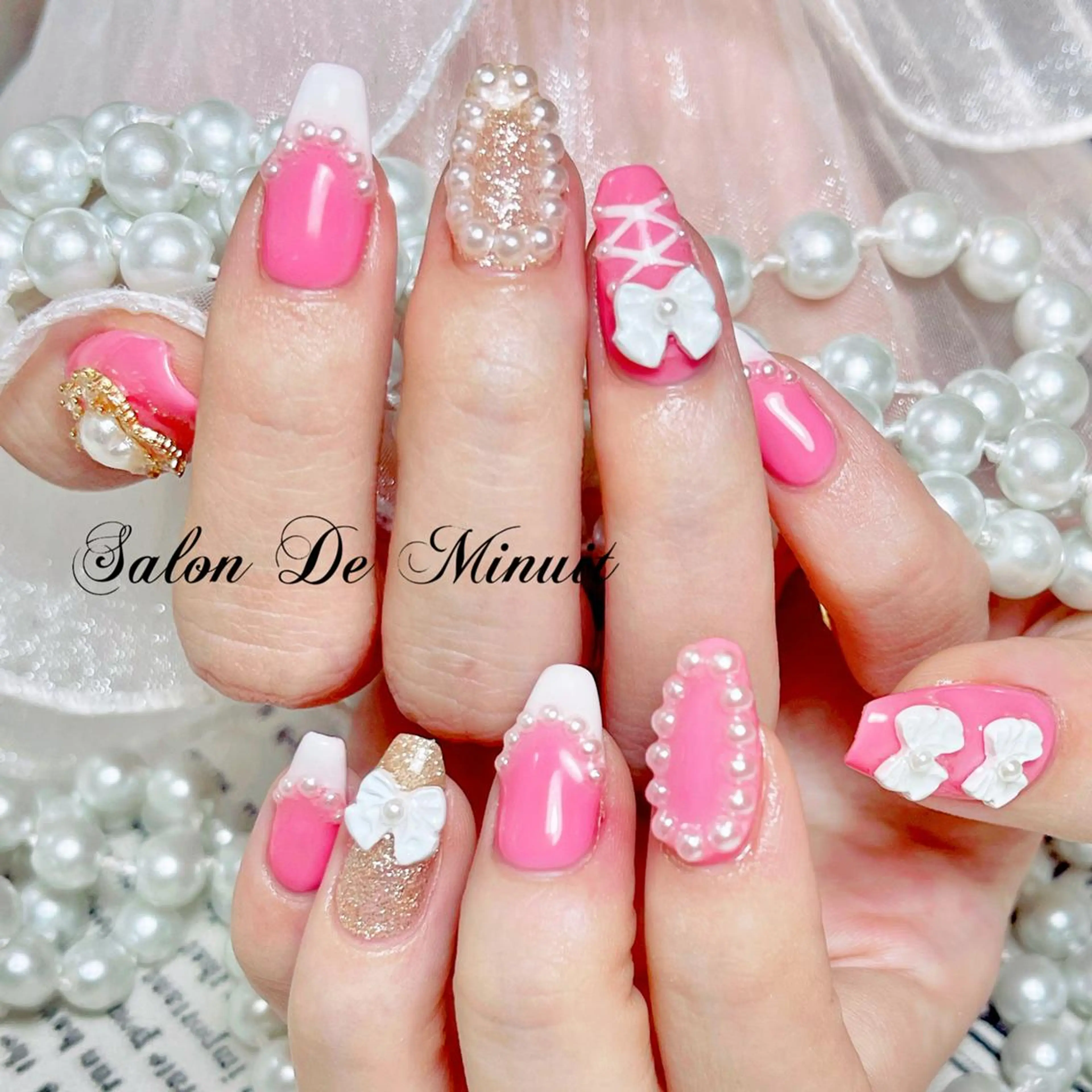 ネイル ハンドネイル ハンドケア Momo 🤍のネイルデザイン