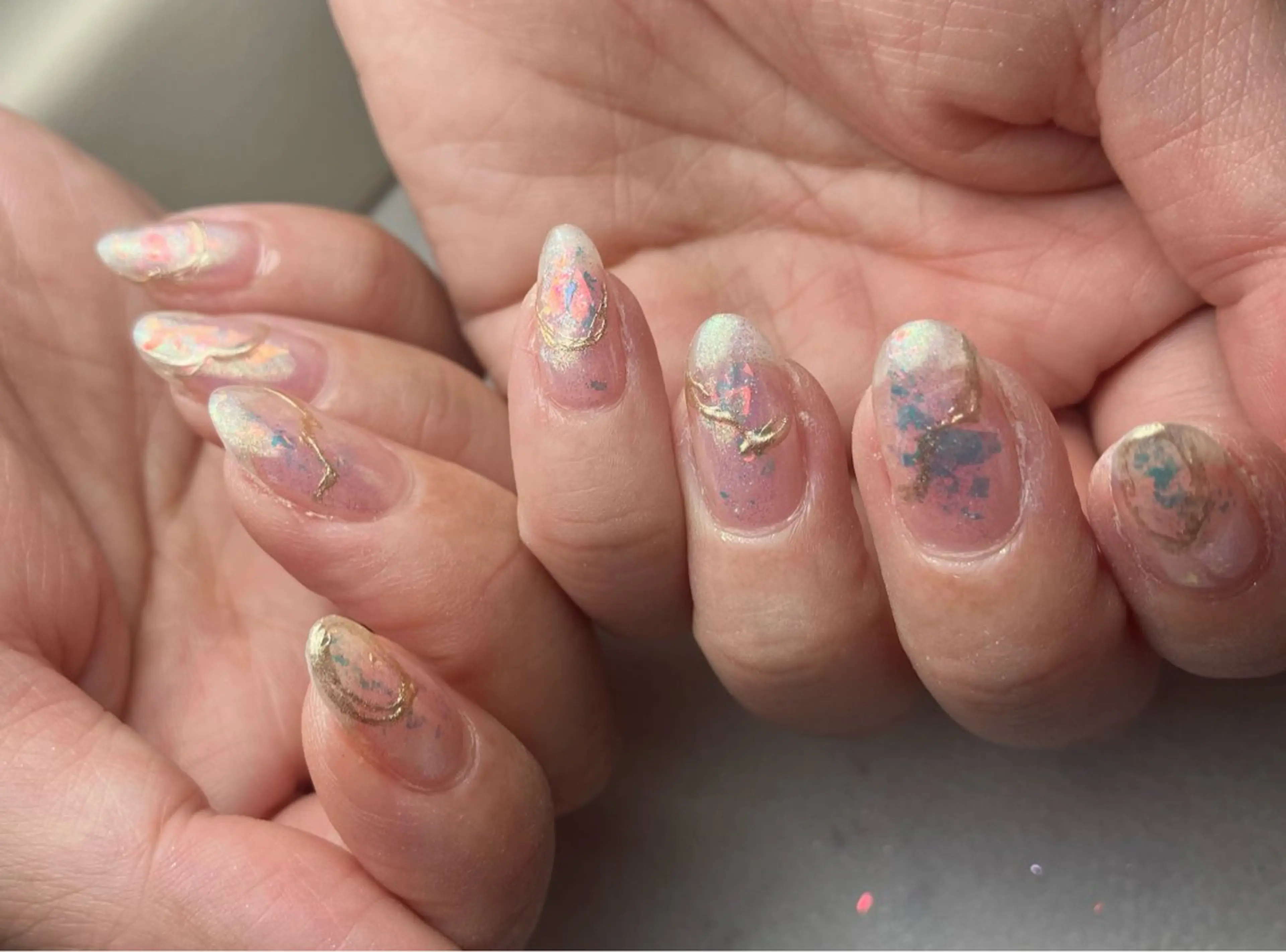 ネイル ハンドネイル 浅草eknail 🖤EMIRIのネイルデザイン