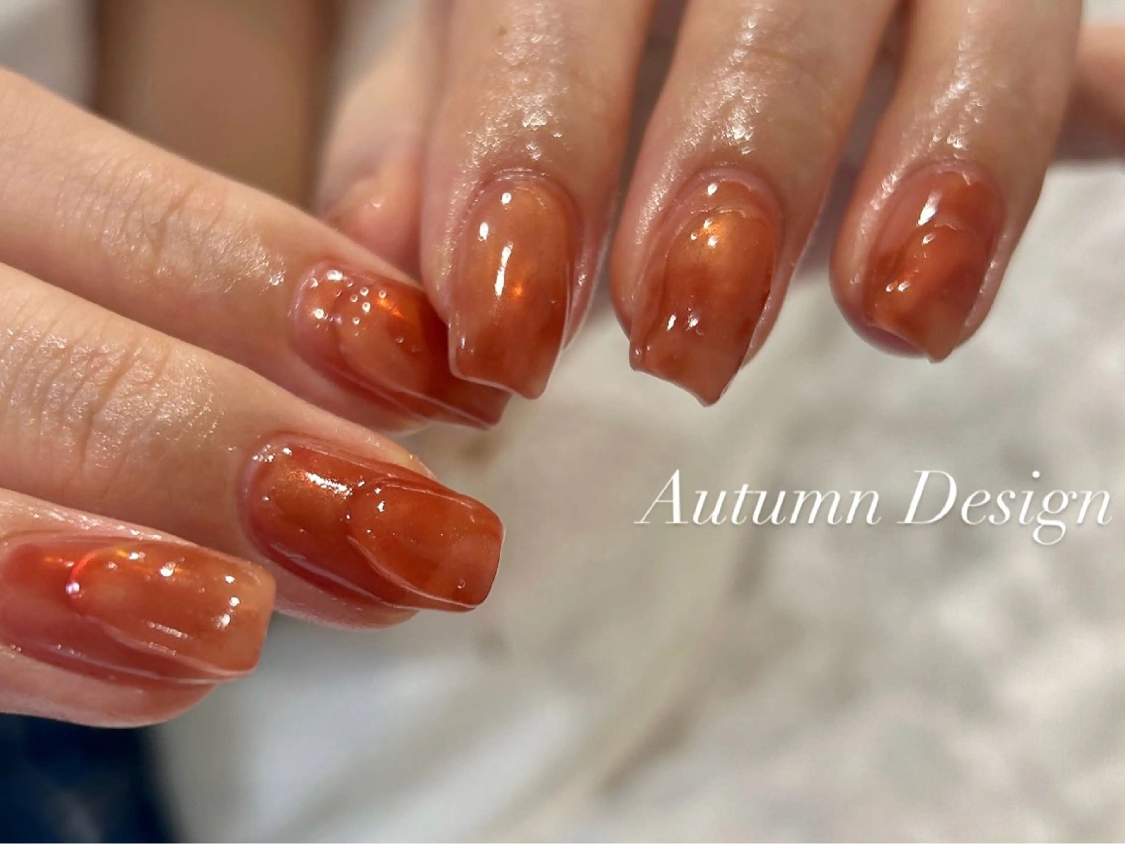 ネイル ハンドネイル NINEnami ニュアンスネイルのネイルデザイン