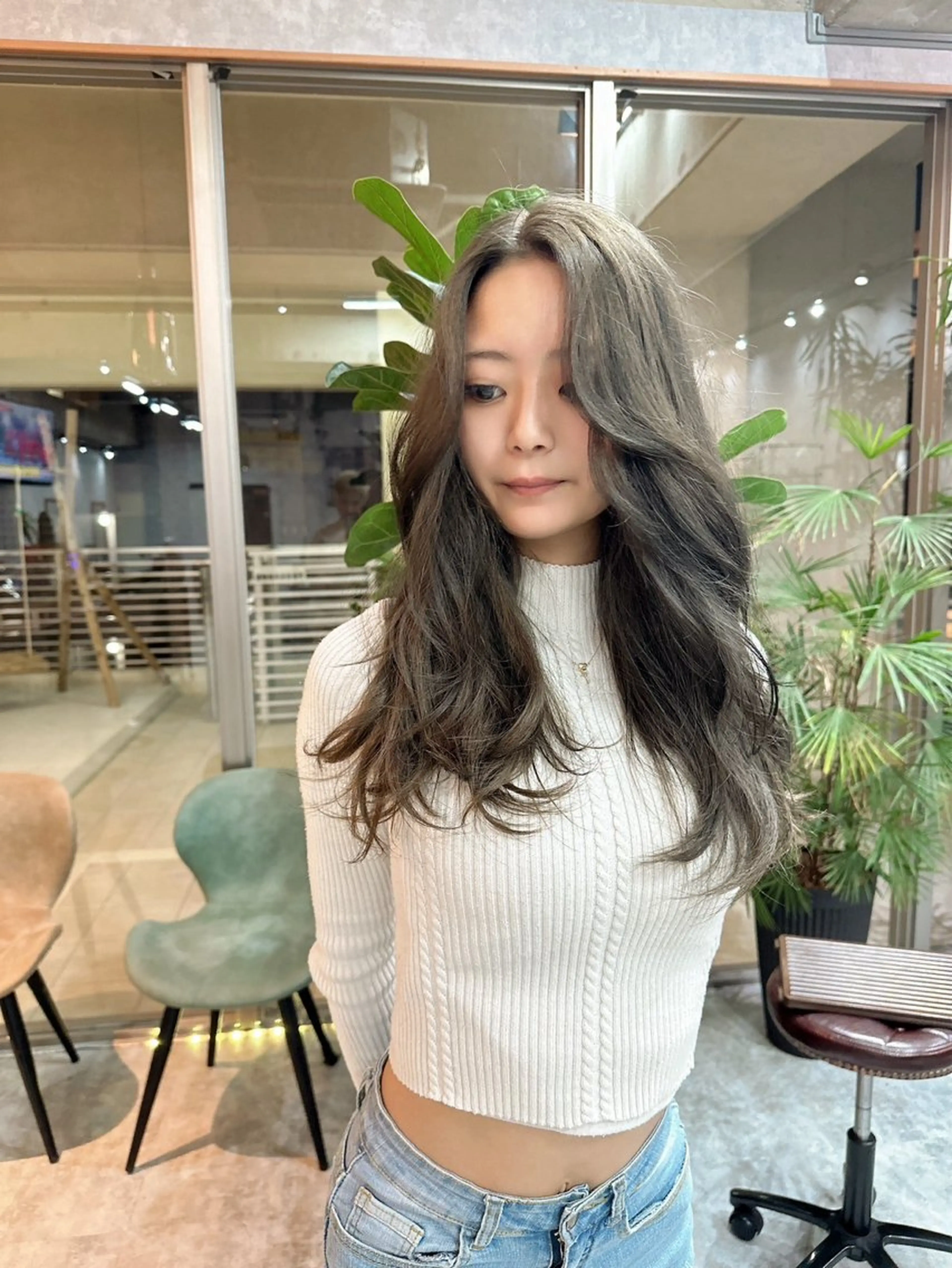 ロング カラー C'LD Hair Produce【シールドヘアープロデュース】所属・シールドヘアー/那覇 /縮毛矯正/ブリーチのヘアスタイル
