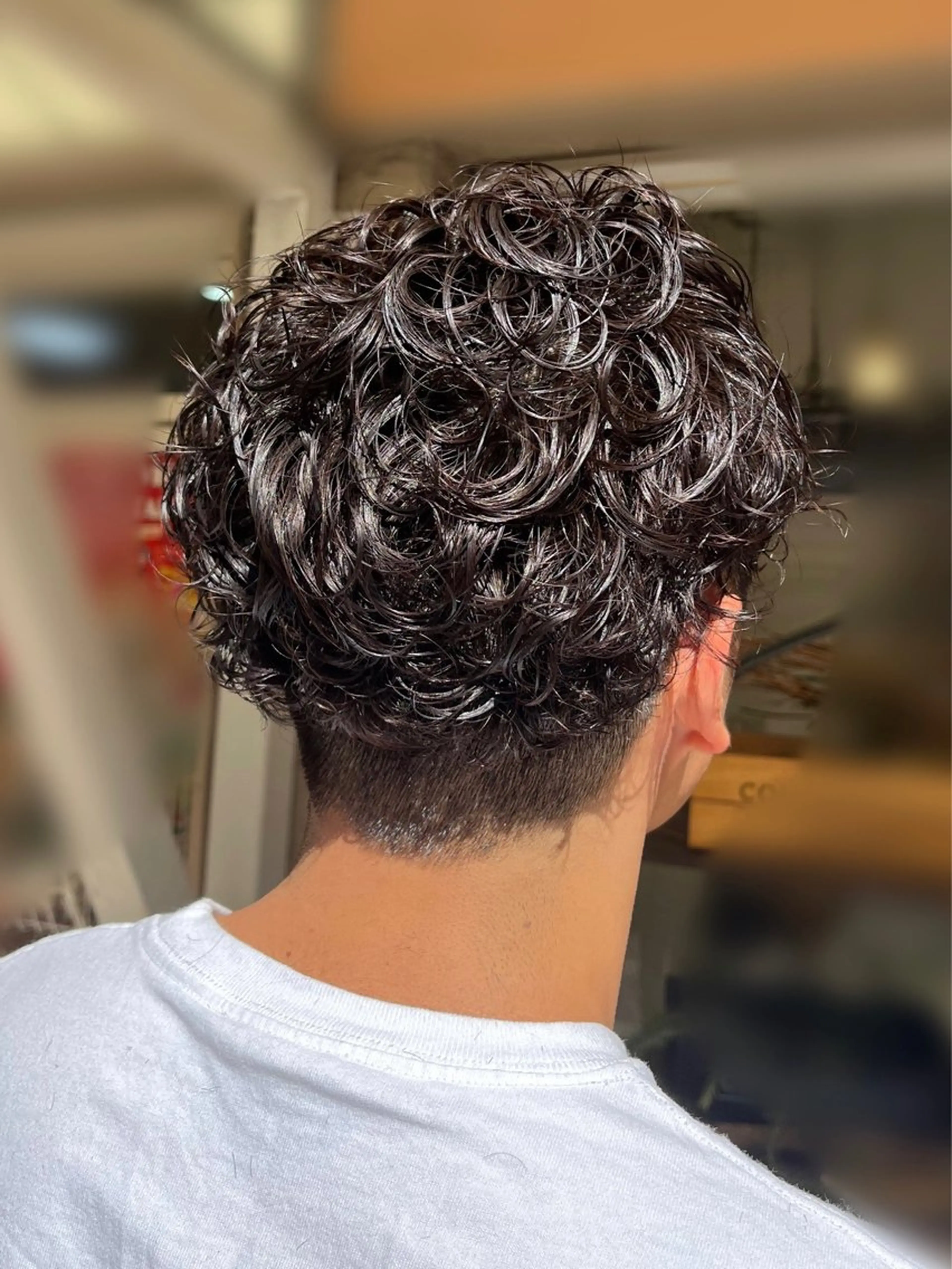 ショート パーマ メンズ カット パーマ トリートメント メンズ特化美容師 🐈⬛RUNAのヘアスタイル