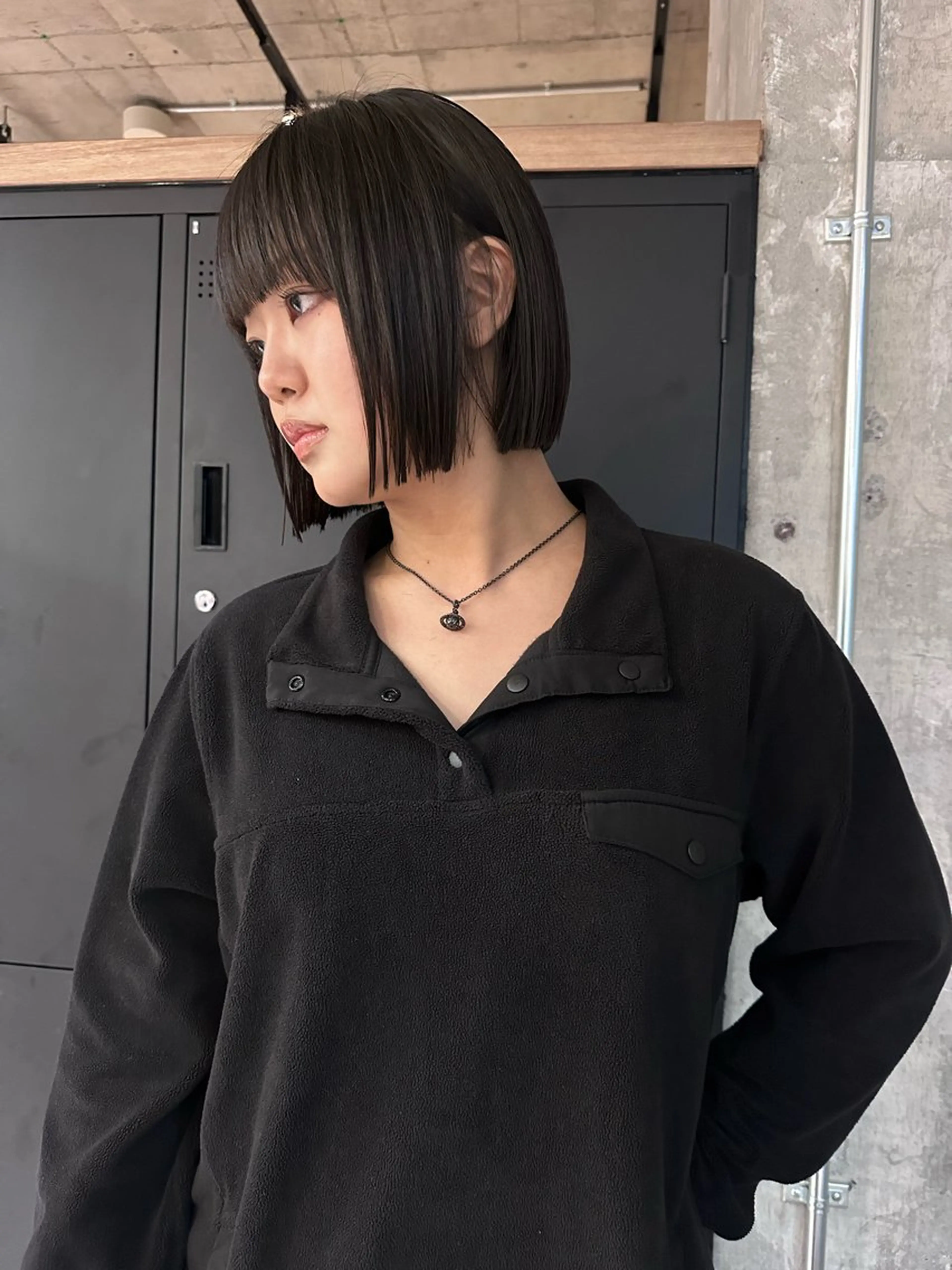 切りっぱなしカット✂️の写真