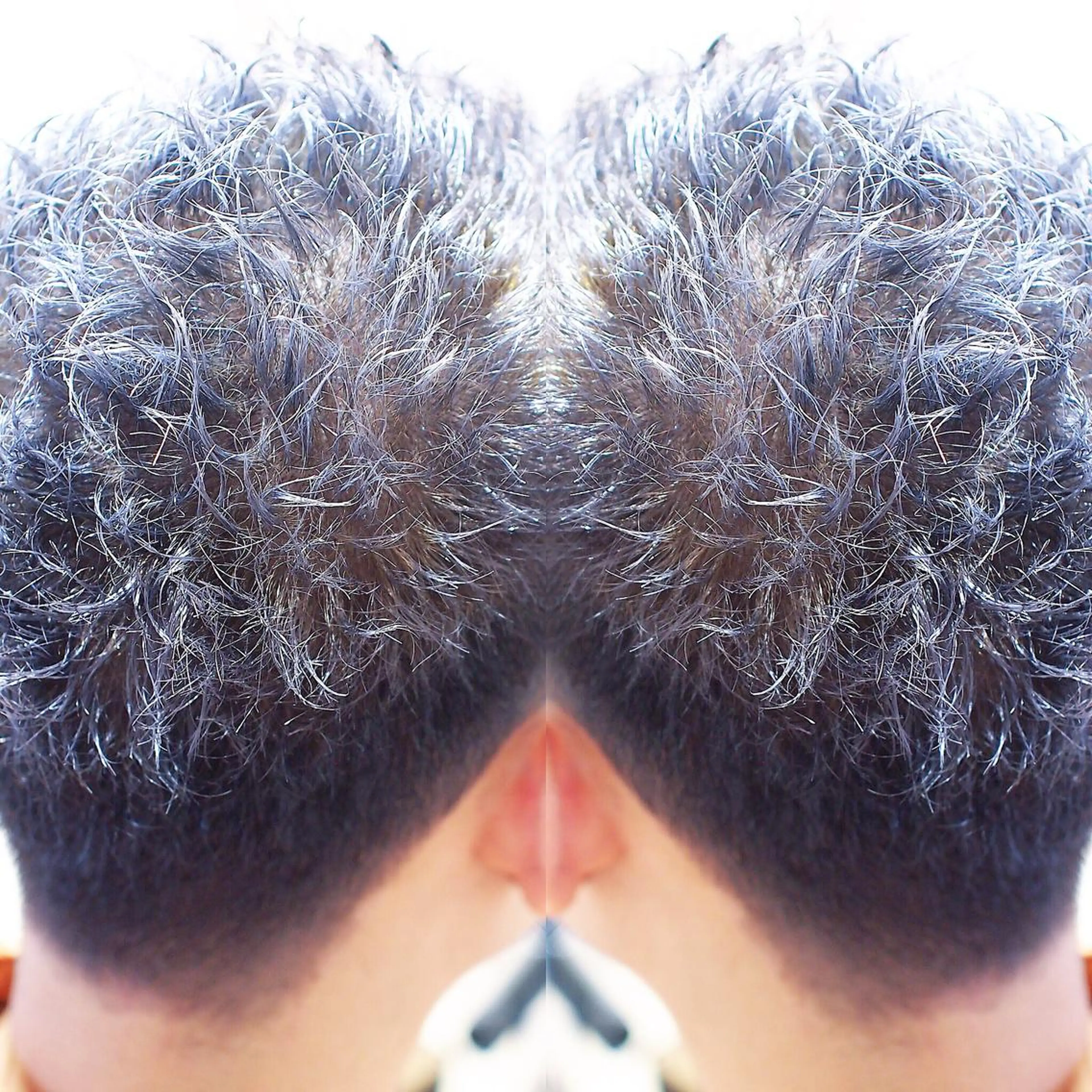 ショート カラー メンズ 及川シゲル 髪質改善講師のヘアスタイル