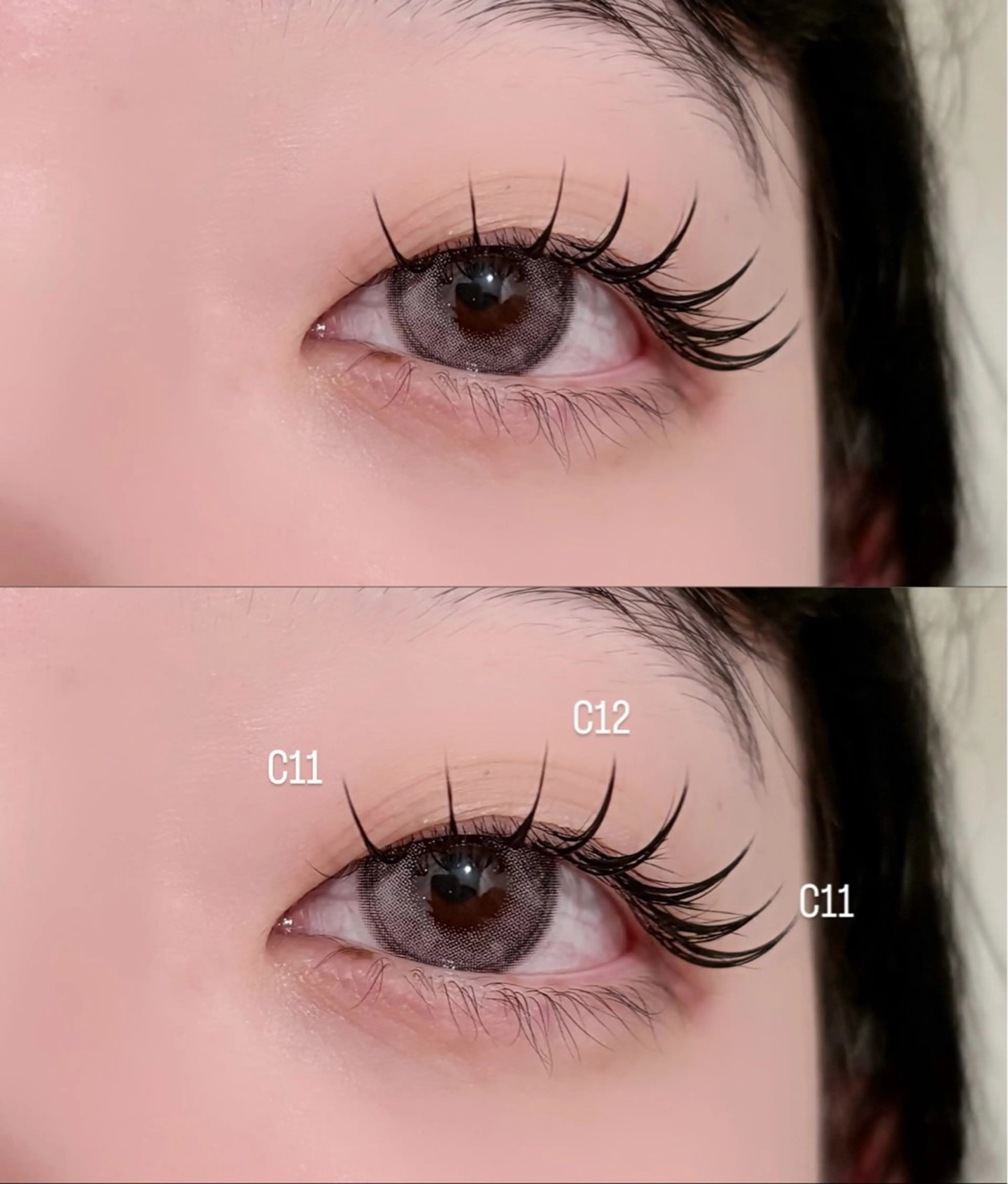 マツエク・マツパ meRK manamiのマツエク・マツパデザイン