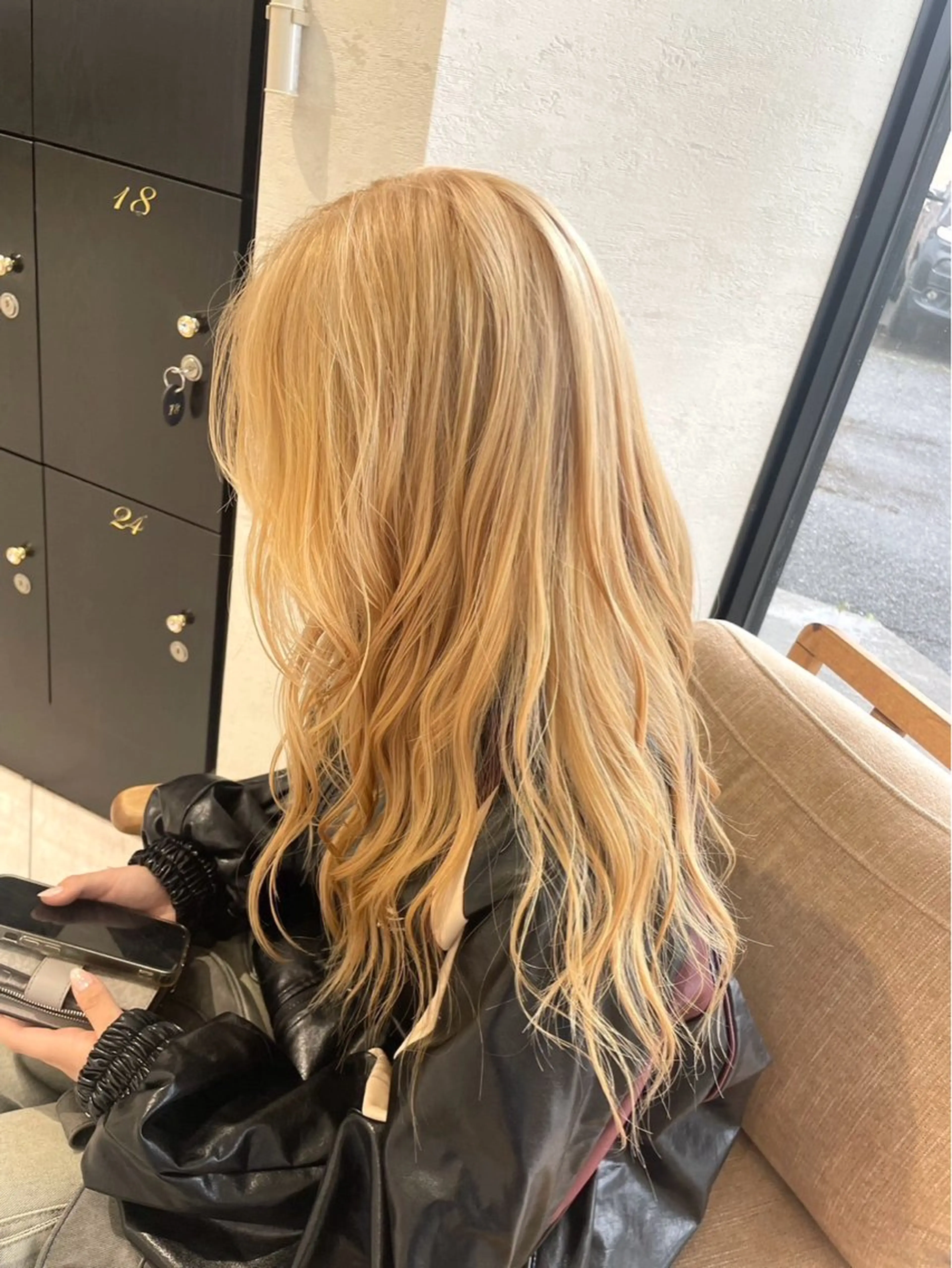 カラー パーマ たけむら はなのヘアスタイル