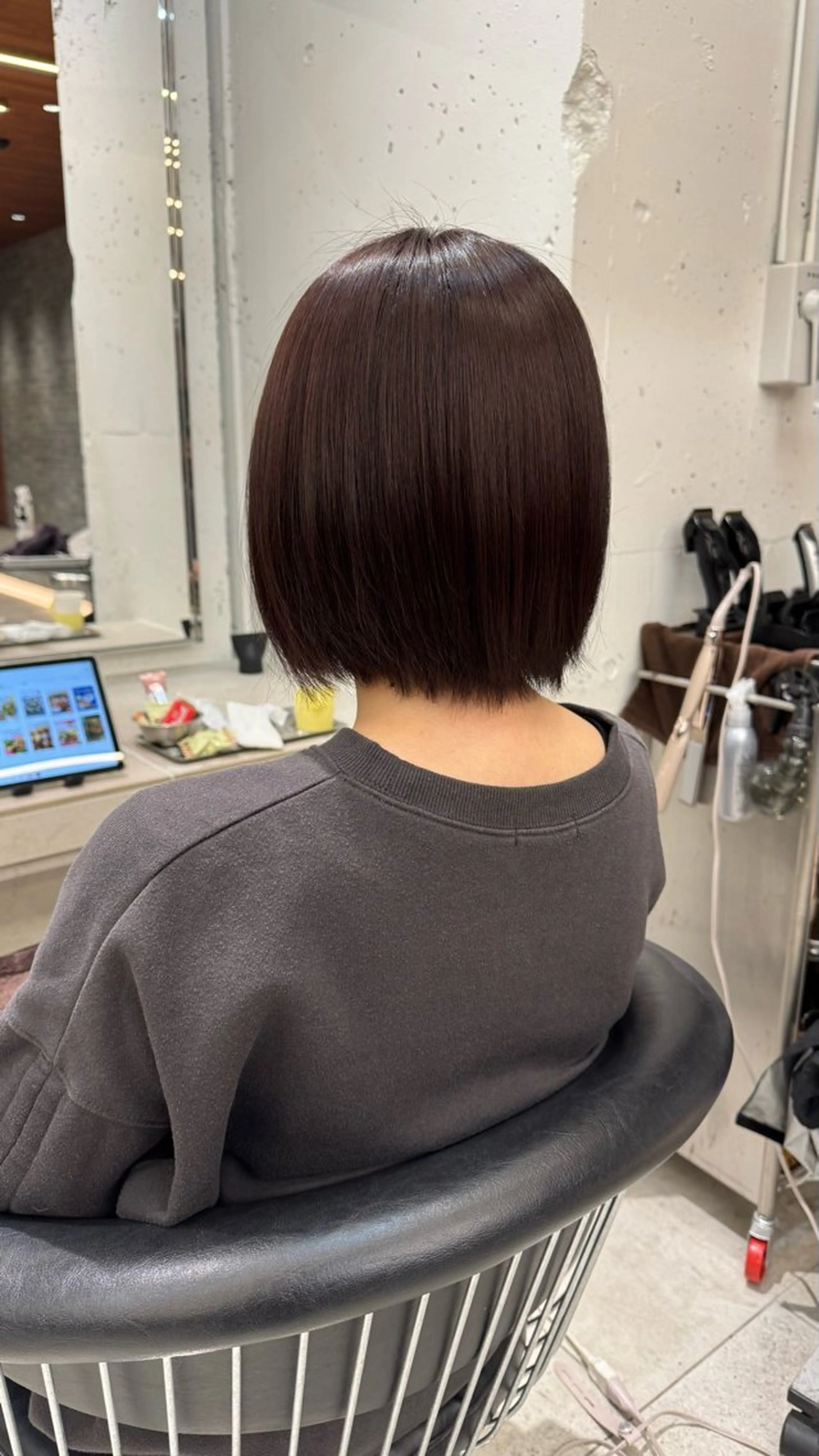 ショート ヘアカラー sweetroom平塚所属・⭐️SWT 氷室翔也縮毛矯正⭐️のヘアスタイル