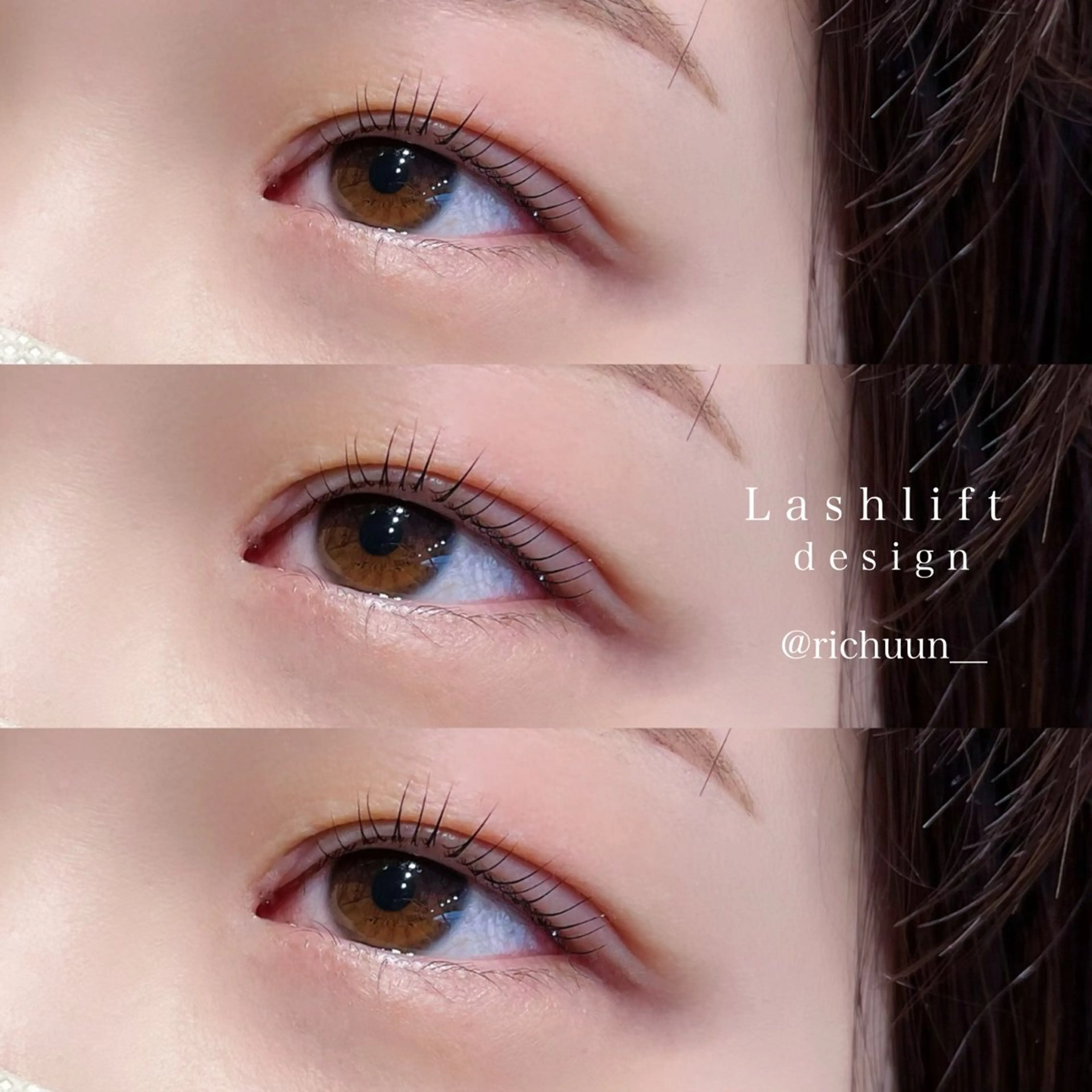 マツエク・マツパ マツパ Rika @Rain大阪本町店のマツエク・マツパデザイン