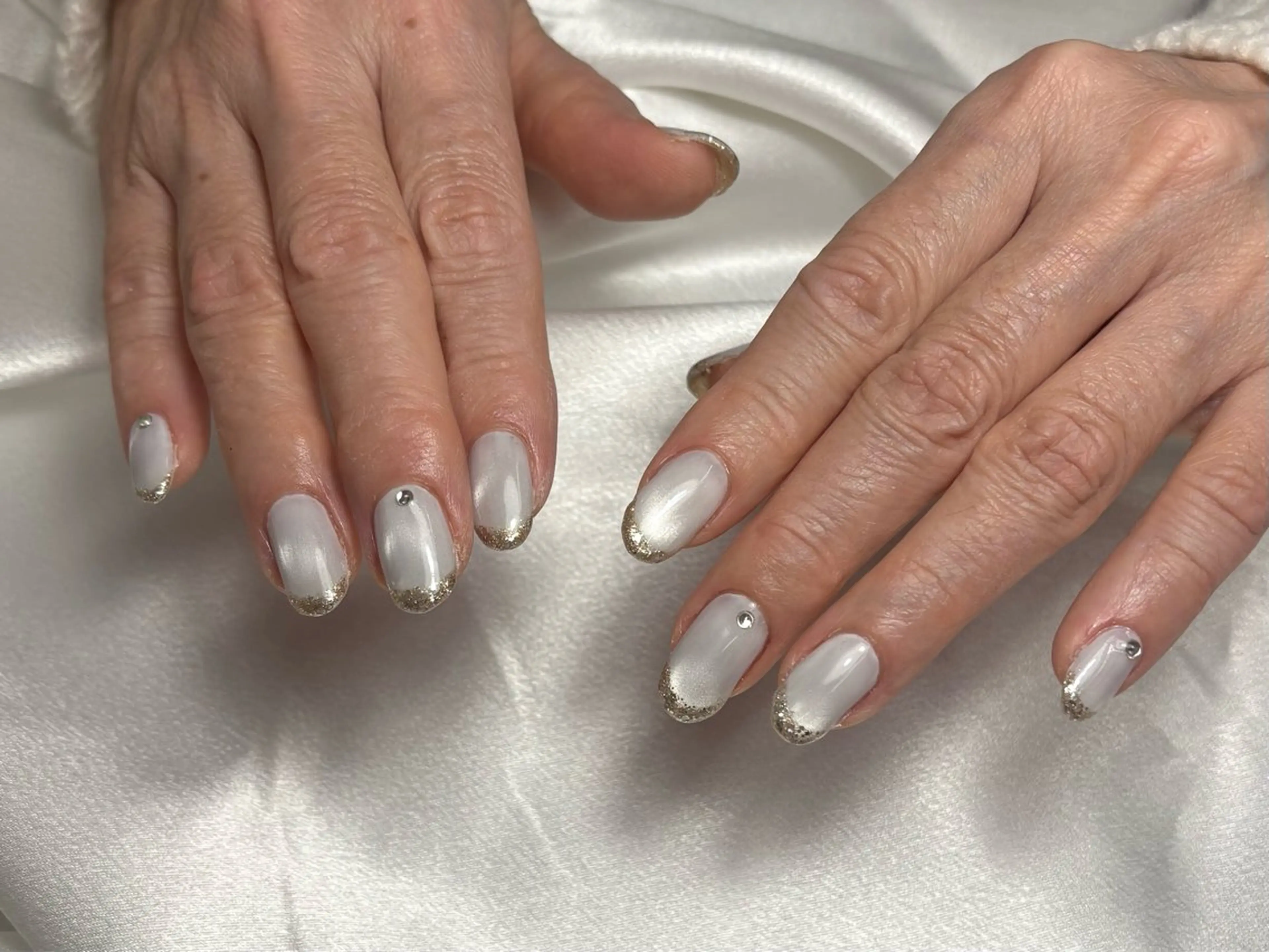 ネイル ハンドネイル bel fiore Jrネイリスト.⭐️のネイルデザイン