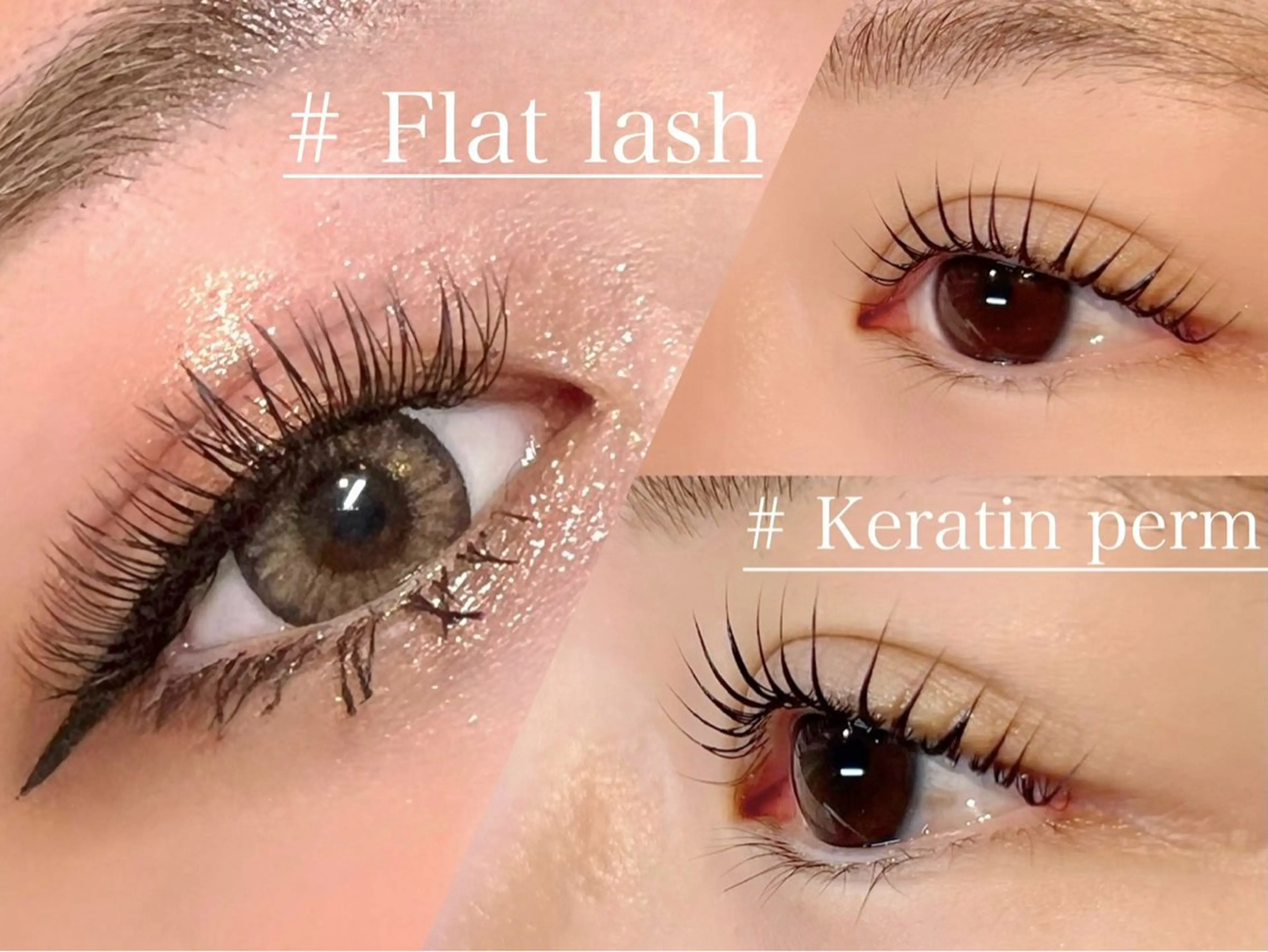 🫧フラットラッシュ🫧【120本】 ※ L.LD.LCカールのみのご案内になります。の写真