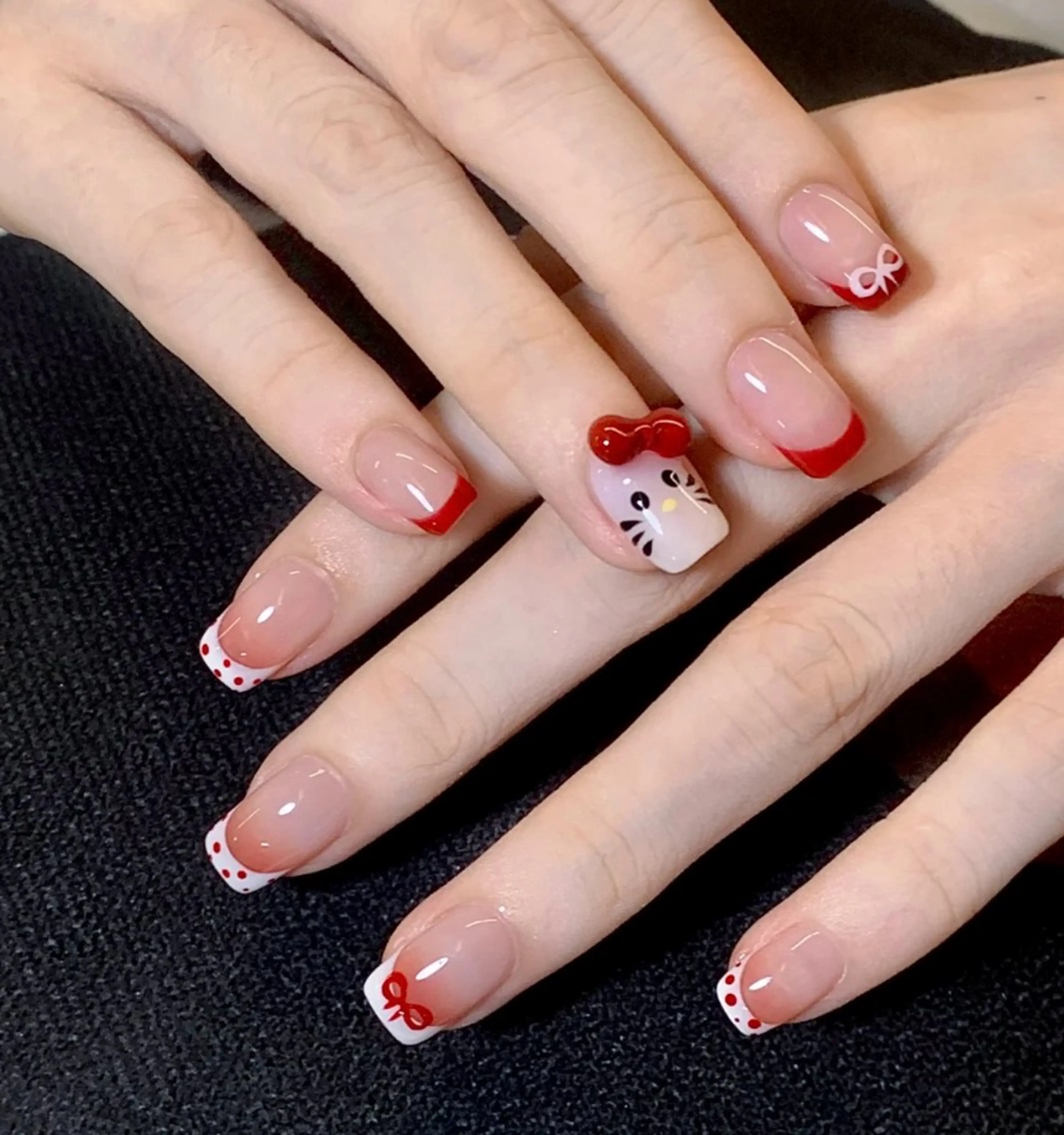 ネイル ワンホンネイル ハンドネイル Sachiネイル所属・Sachi Nail上野のネイルデザイン