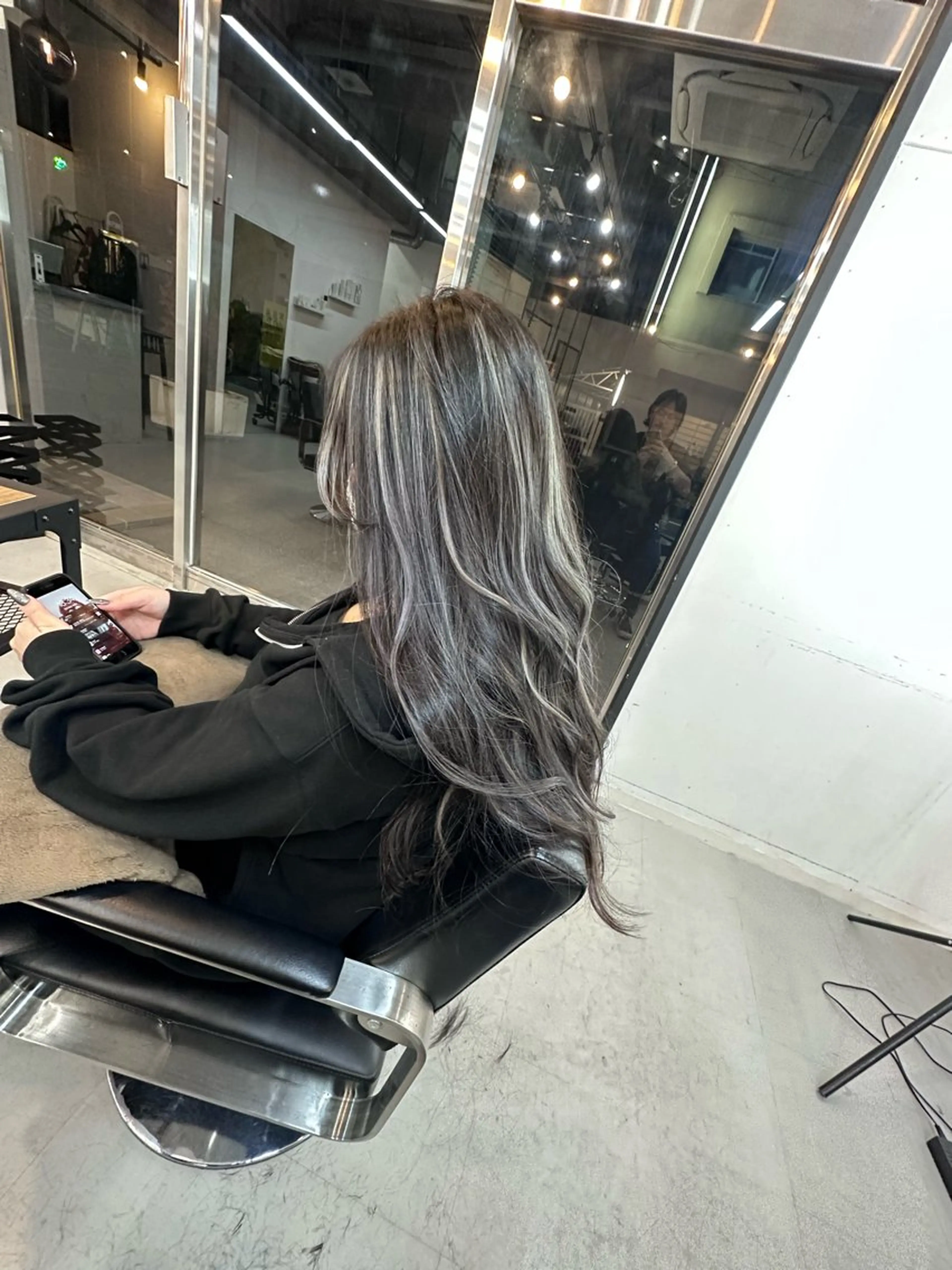 ロング ハイライト/髪質改善 ans/黒木 和大のヘアスタイル