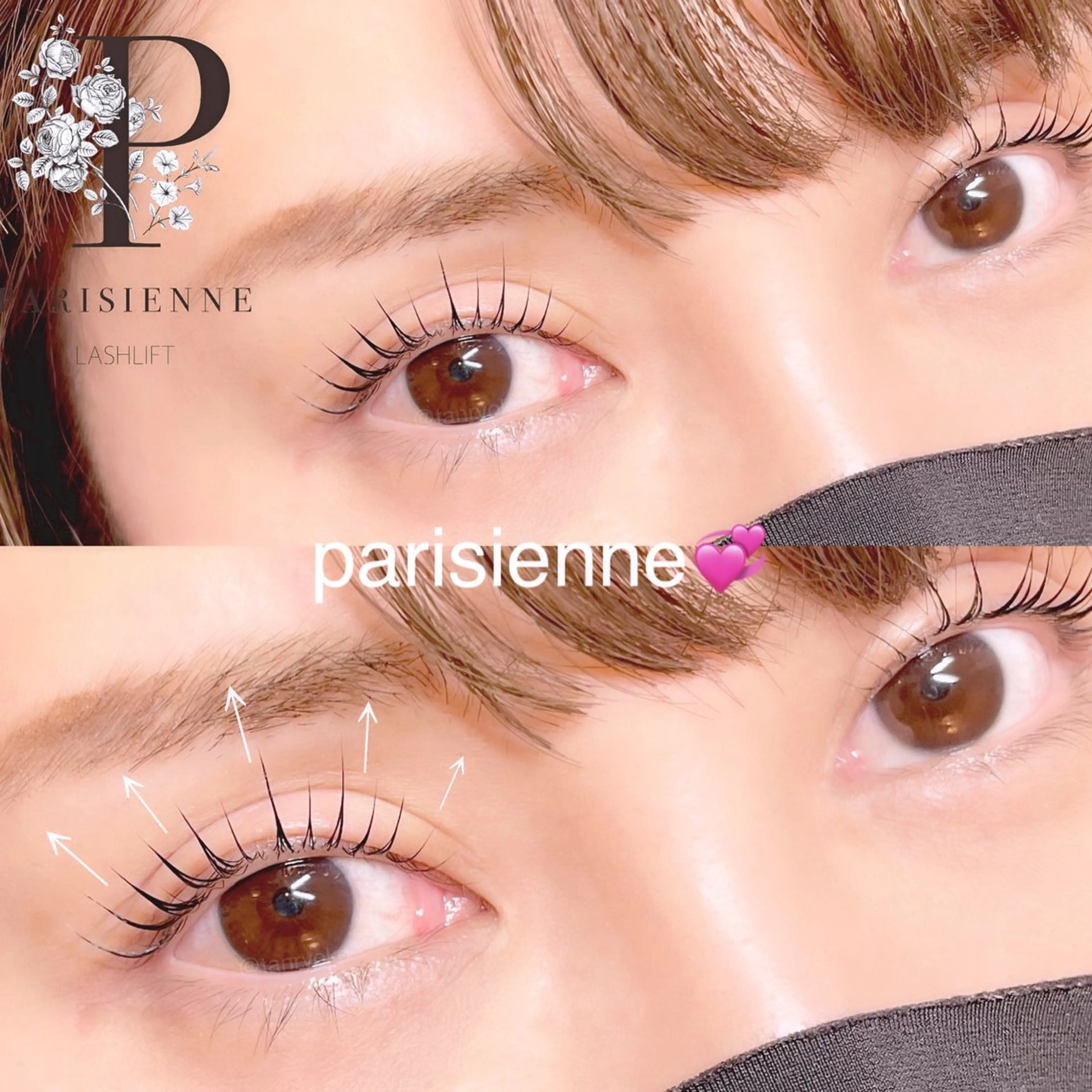 マツエク・マツパ パリジェンヌラッシュリフト マツパ 心斎橋🤍韓国.美眉 パリジェンヌ R..のマツエク・マツパデザイン