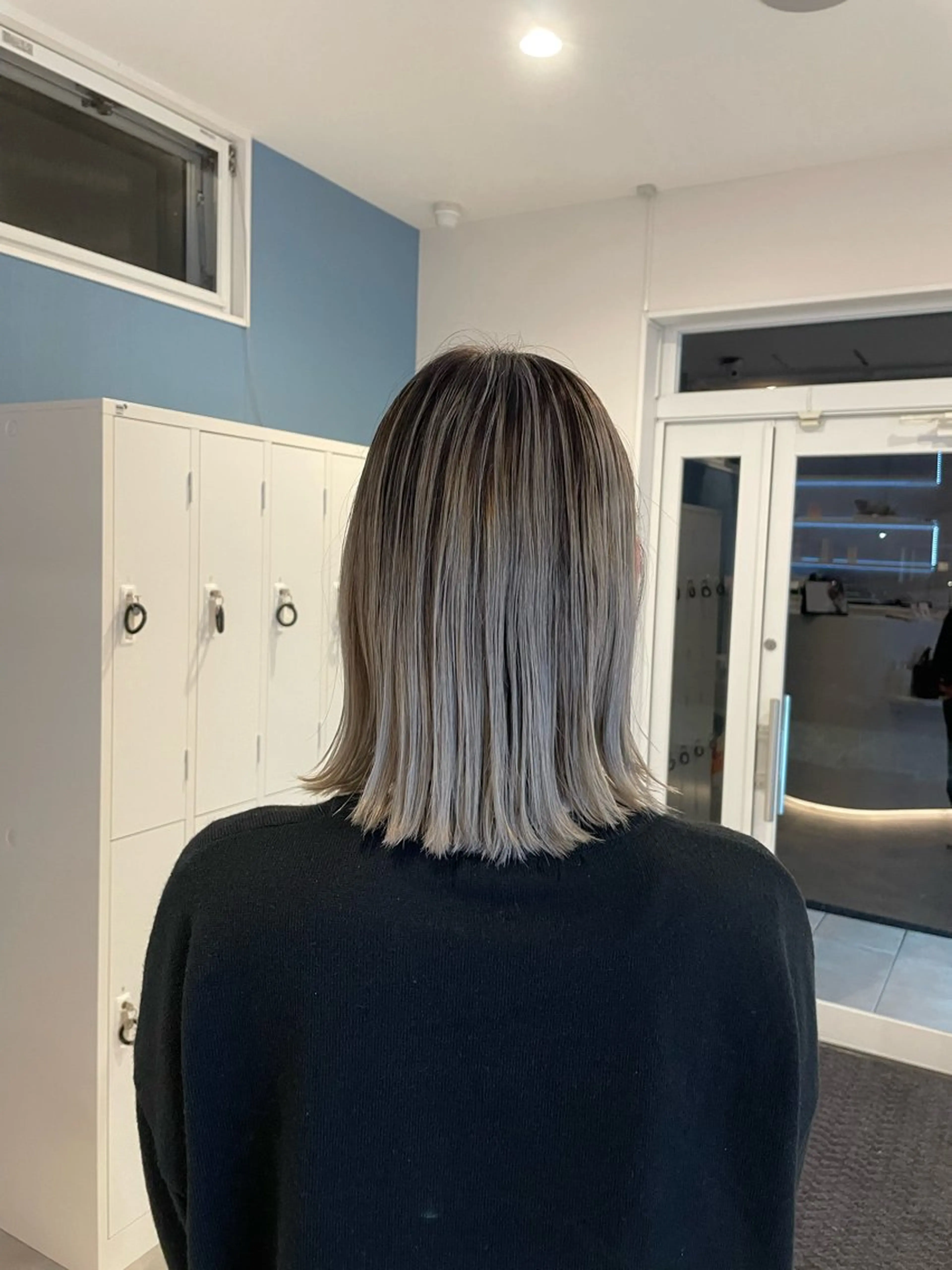 カラー バレイヤージュ ブリーチ グラデーションカラー Plus2nd所属・伊藤 未夢のヘアスタイル