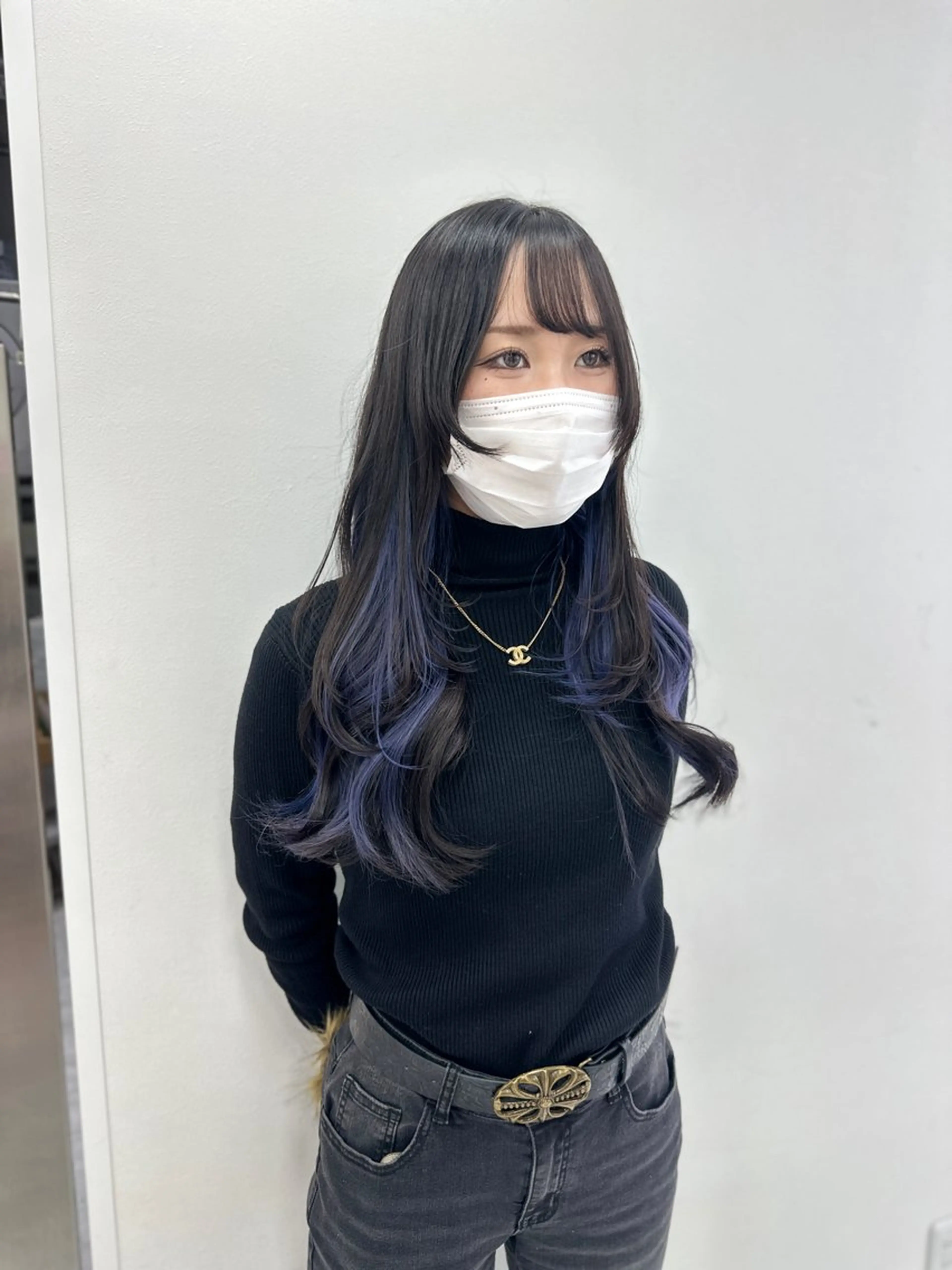 ロング カラー パーマ ヘアアレンジ メンズ キッズ ♥️韓国ヘア レイヤー♥️ゆりのヘアスタイル