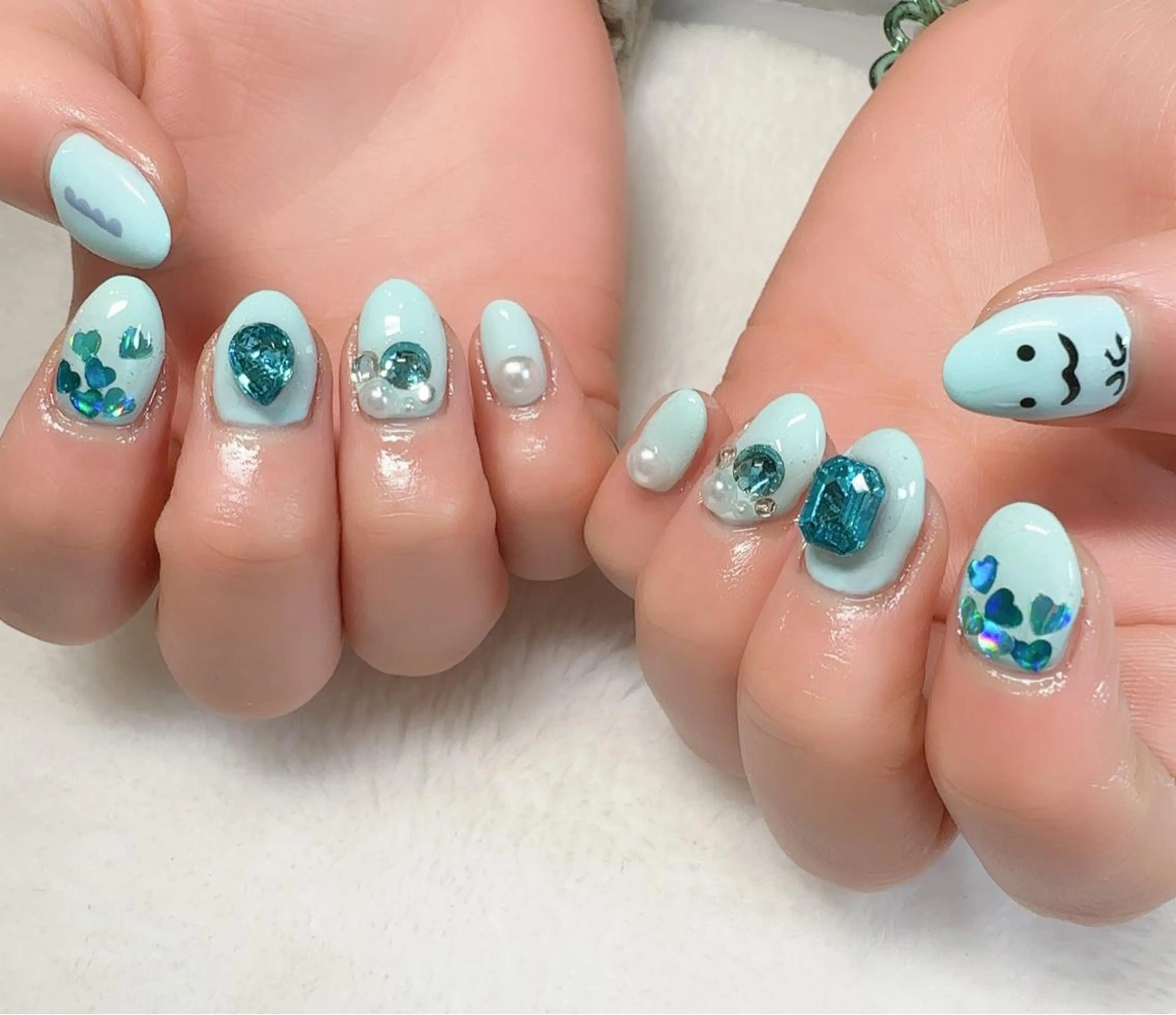 ネイル ハンドネイル ハンドケア AKI ♥︎のネイルデザイン