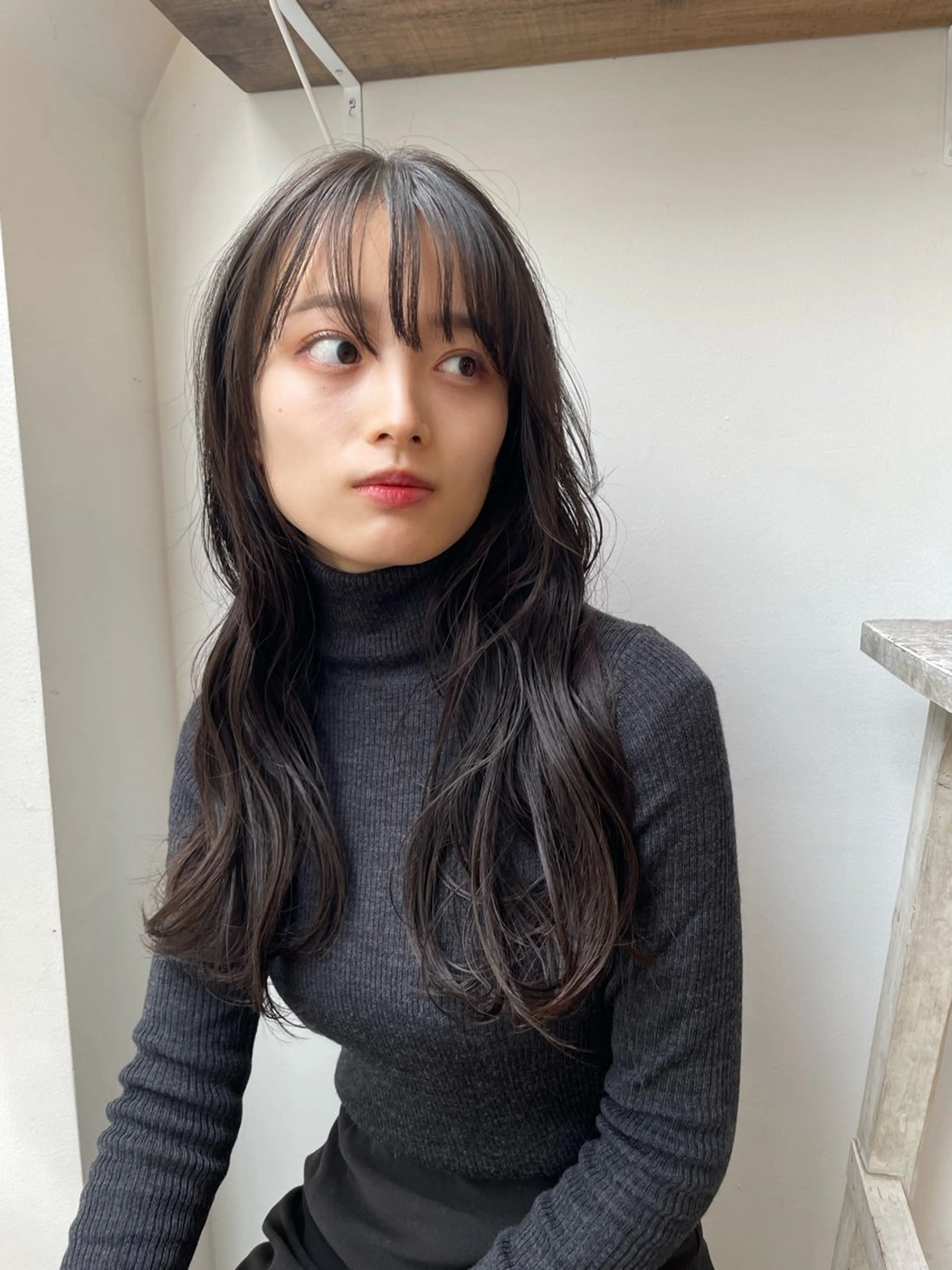 セミロング カラー 原宿/ケパーマ 🧺ユウマのヘアスタイル