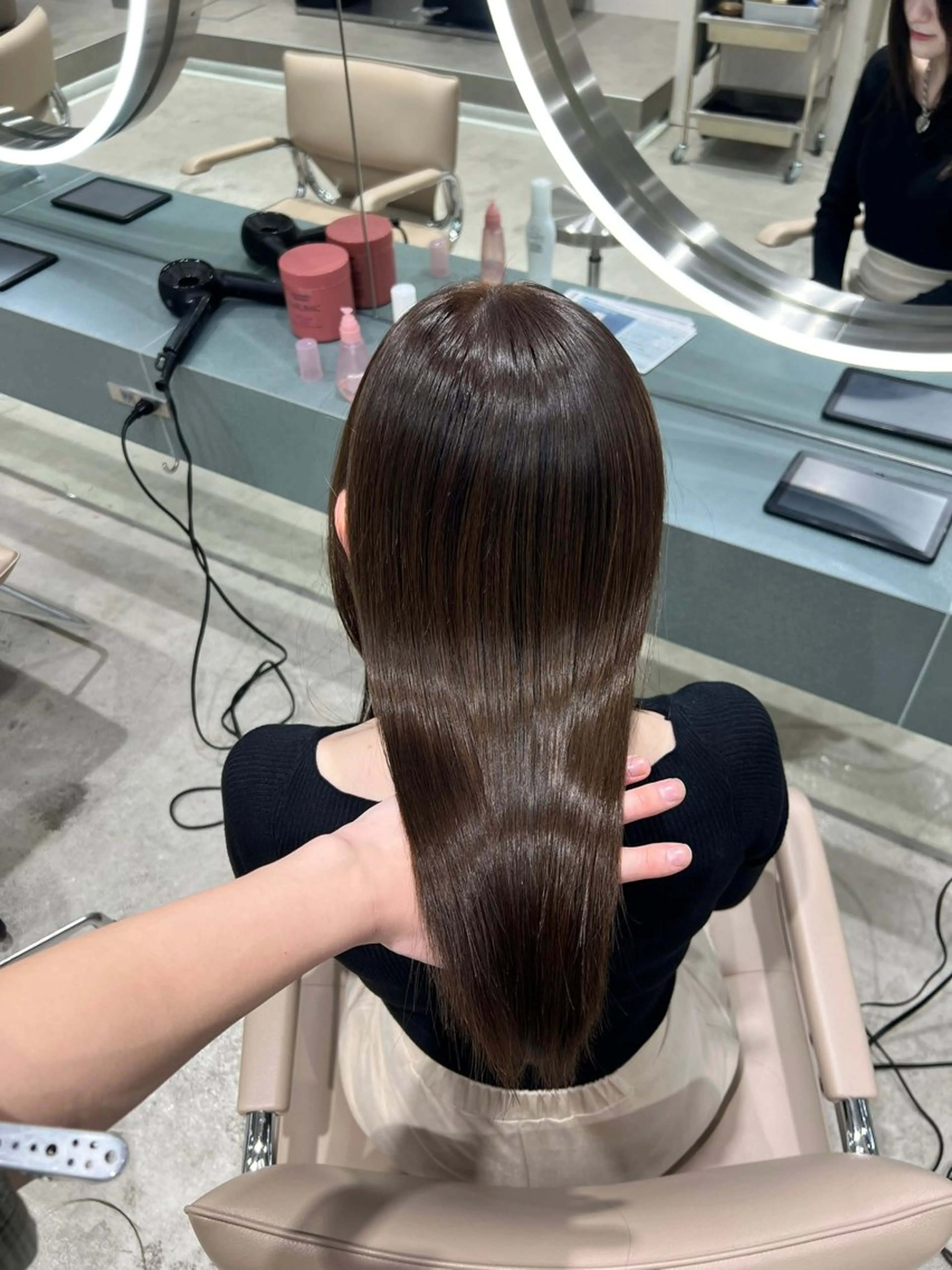 ミディアム ✨髪質改善 縮毛矯正 艶髪 立川 コウキ✨のヘアスタイル