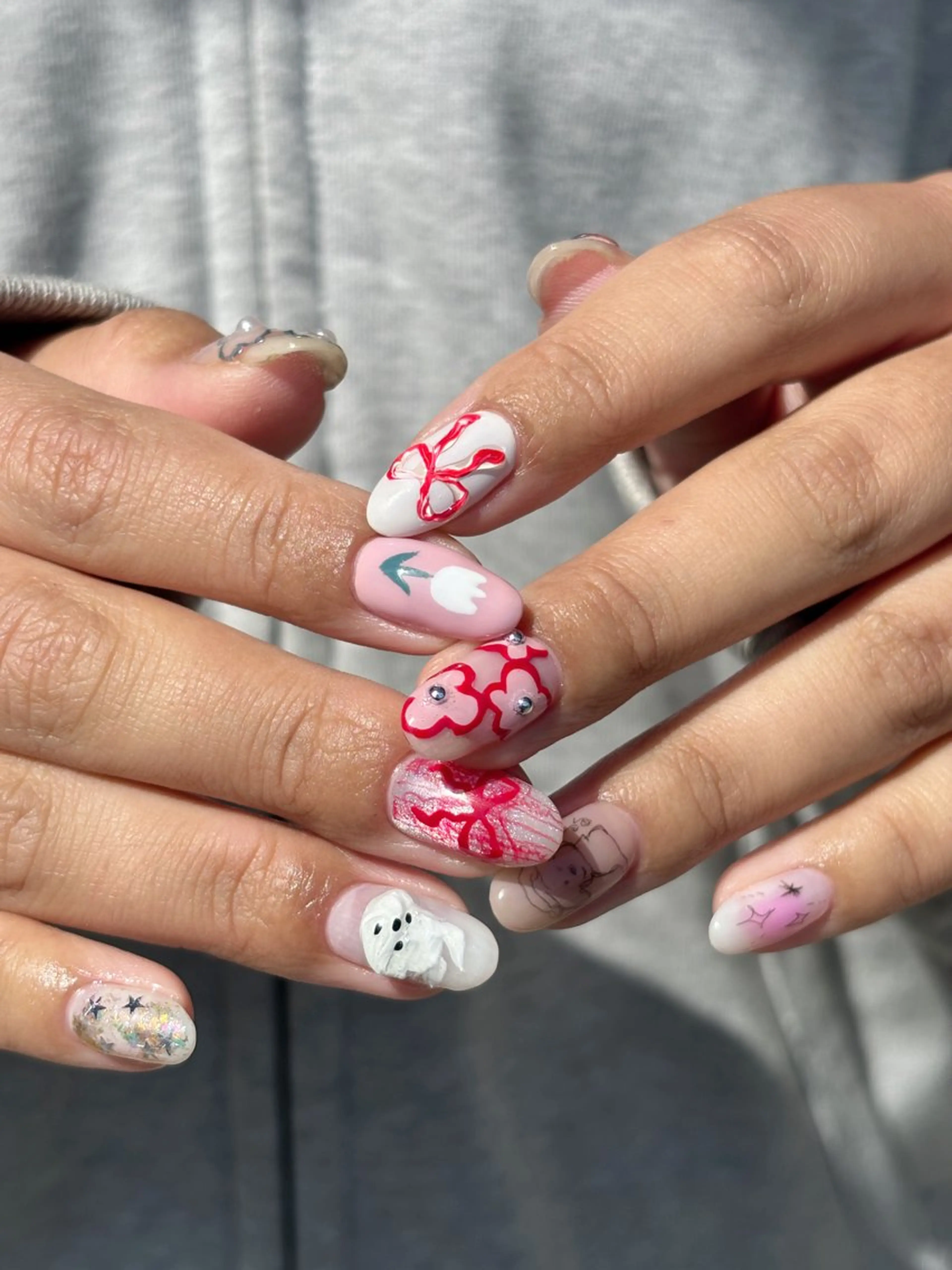 ネイル ハンドネイル hinako /個性派ニュアンスのネイルデザイン