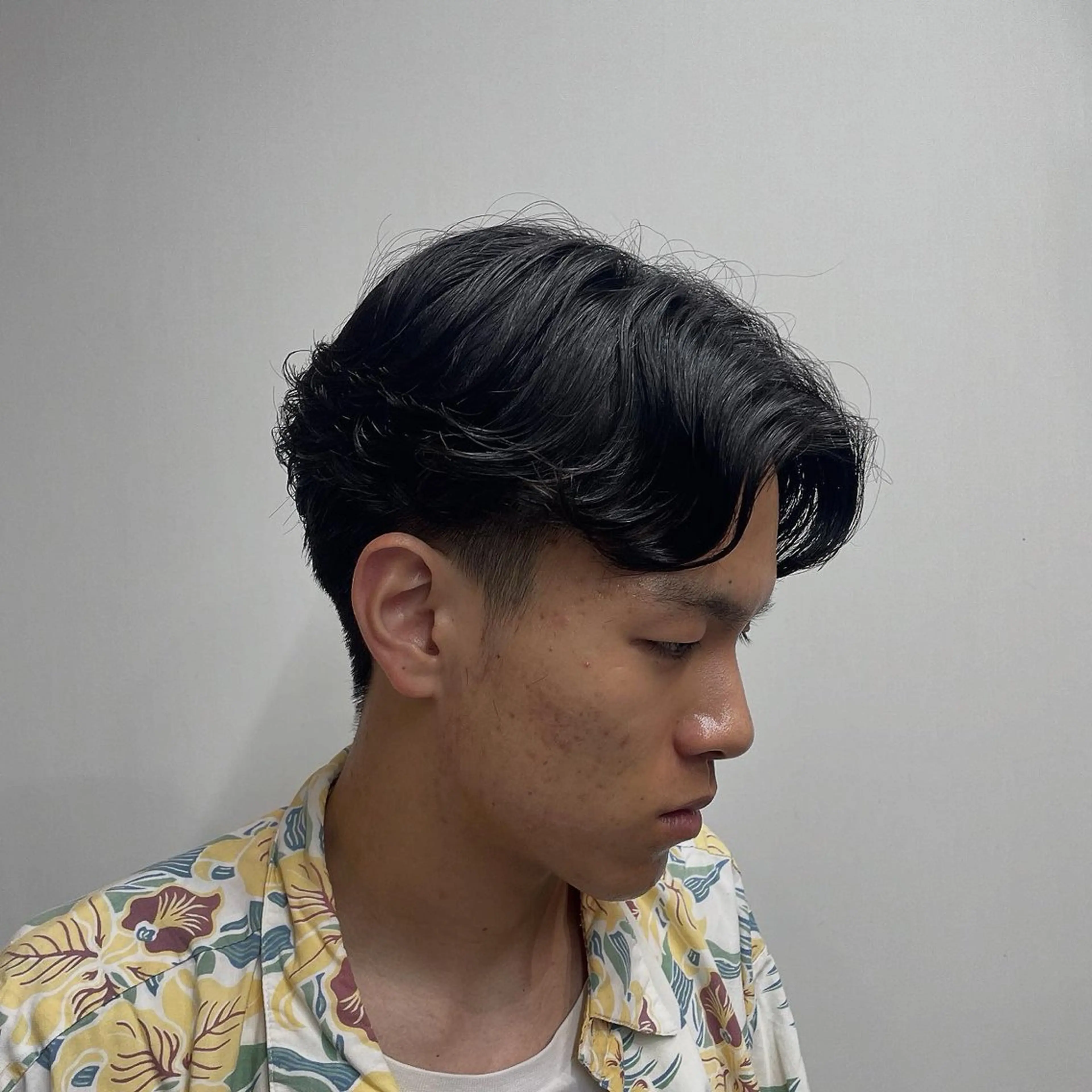 パーマ メンズ メンズパーマ ニュアンスパーマ Life is…所属・鈴木 七海のヘアスタイル