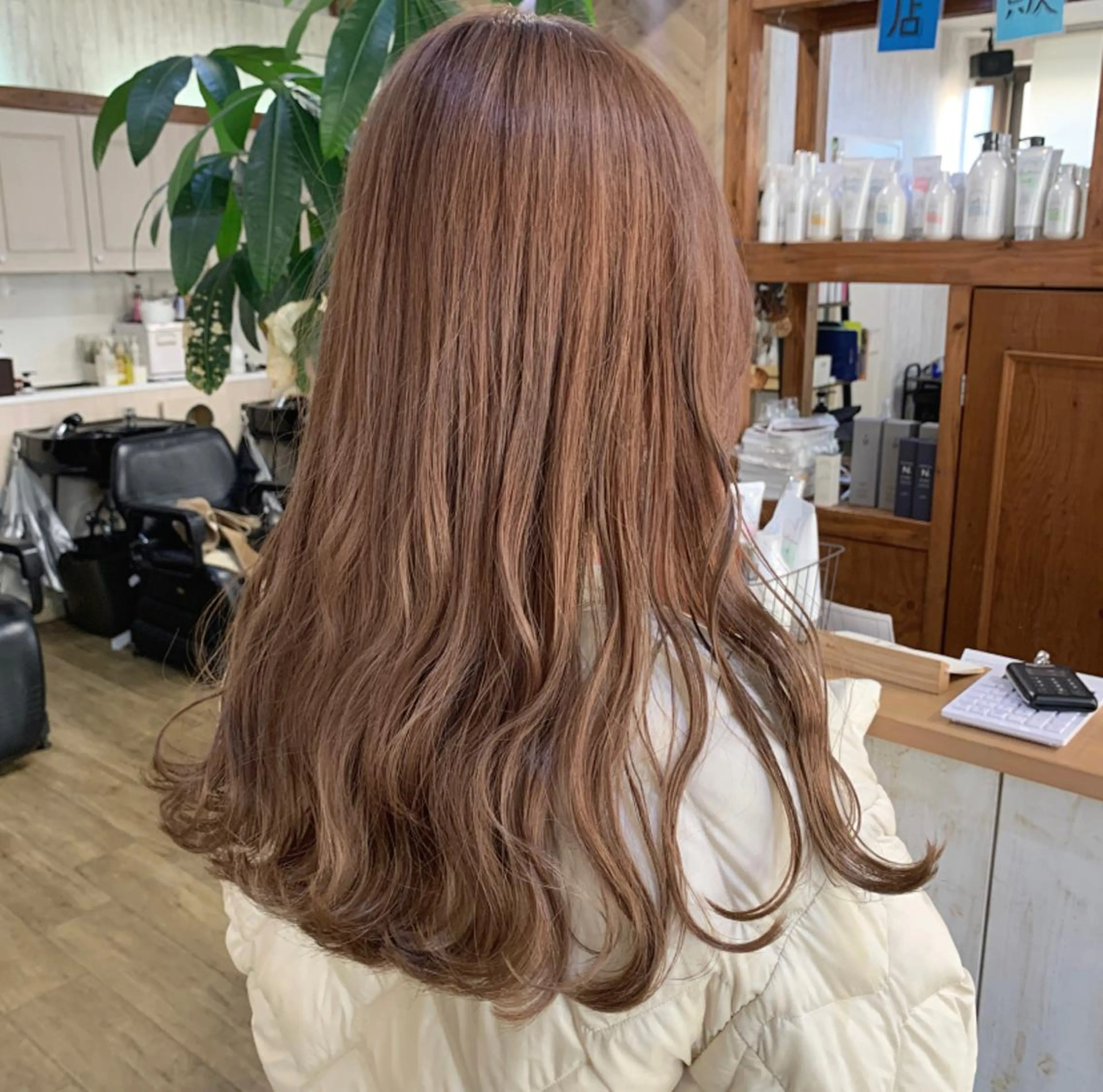 🕊カット + ブリーチ + オーガニックカラーの写真