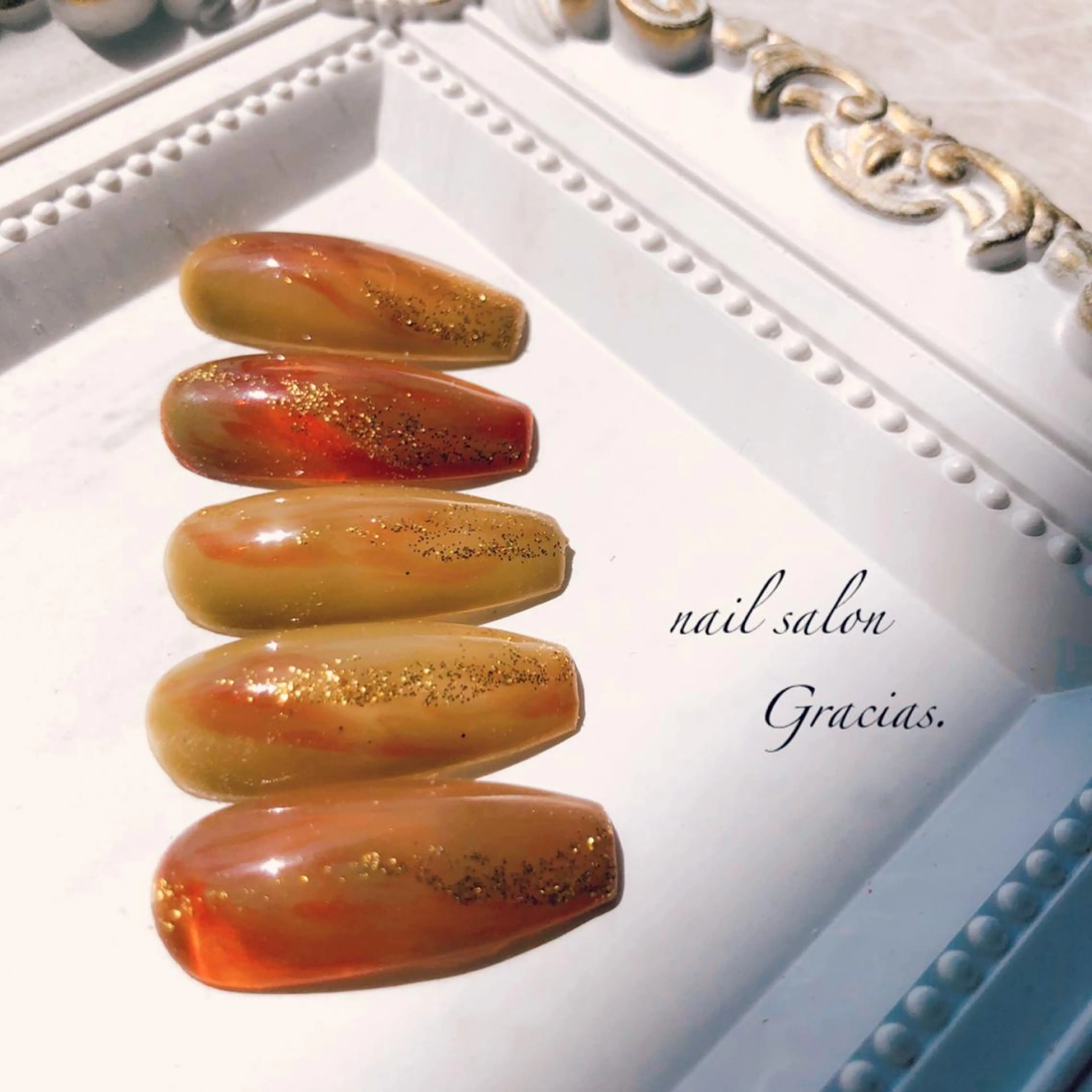 ネイル ハンドネイル Gracias. rieのネイルデザイン