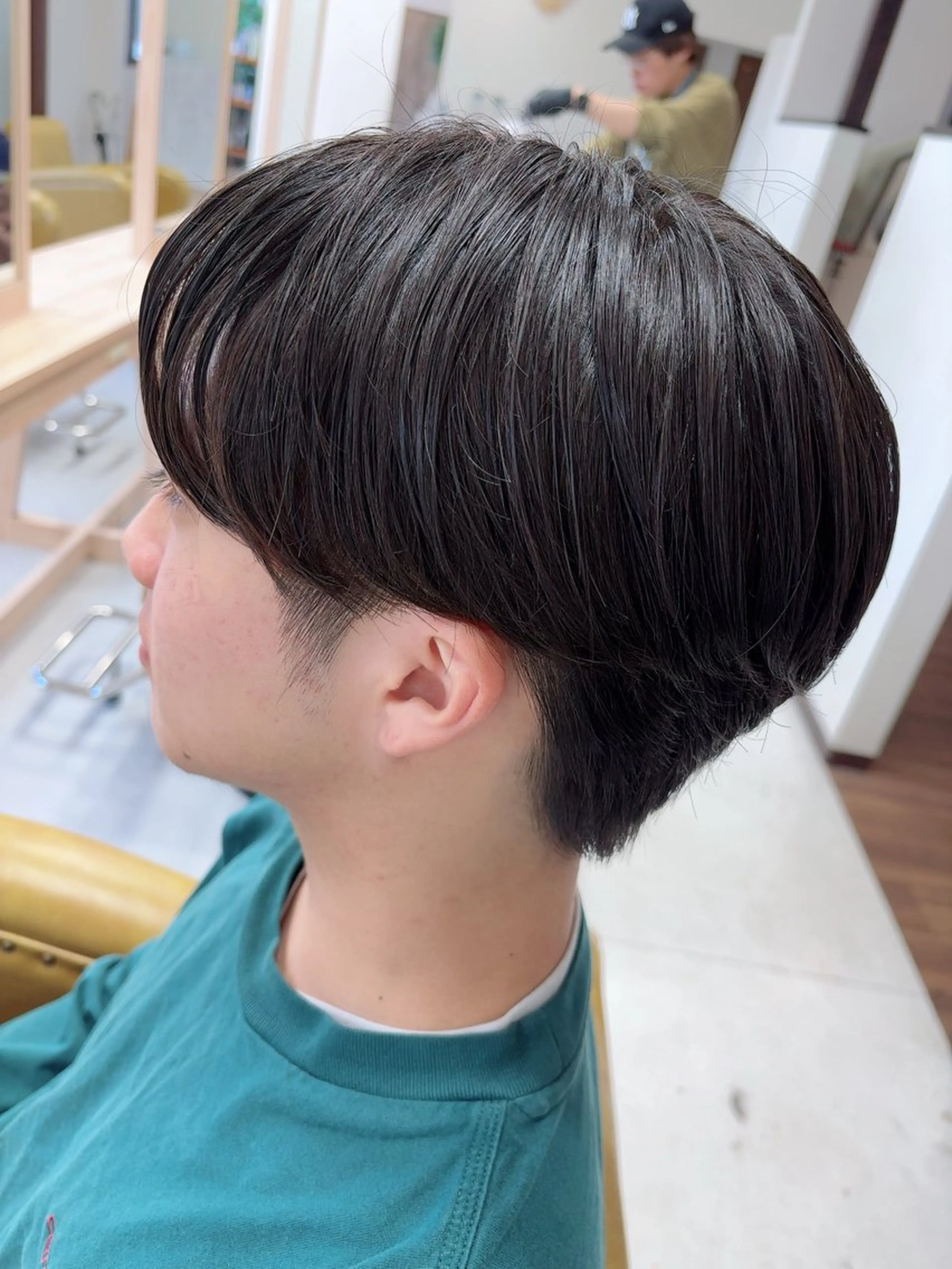 ショート パーマ メンズ メンズパーマ ニュアンスパーマ 峯 渉人のヘアスタイル