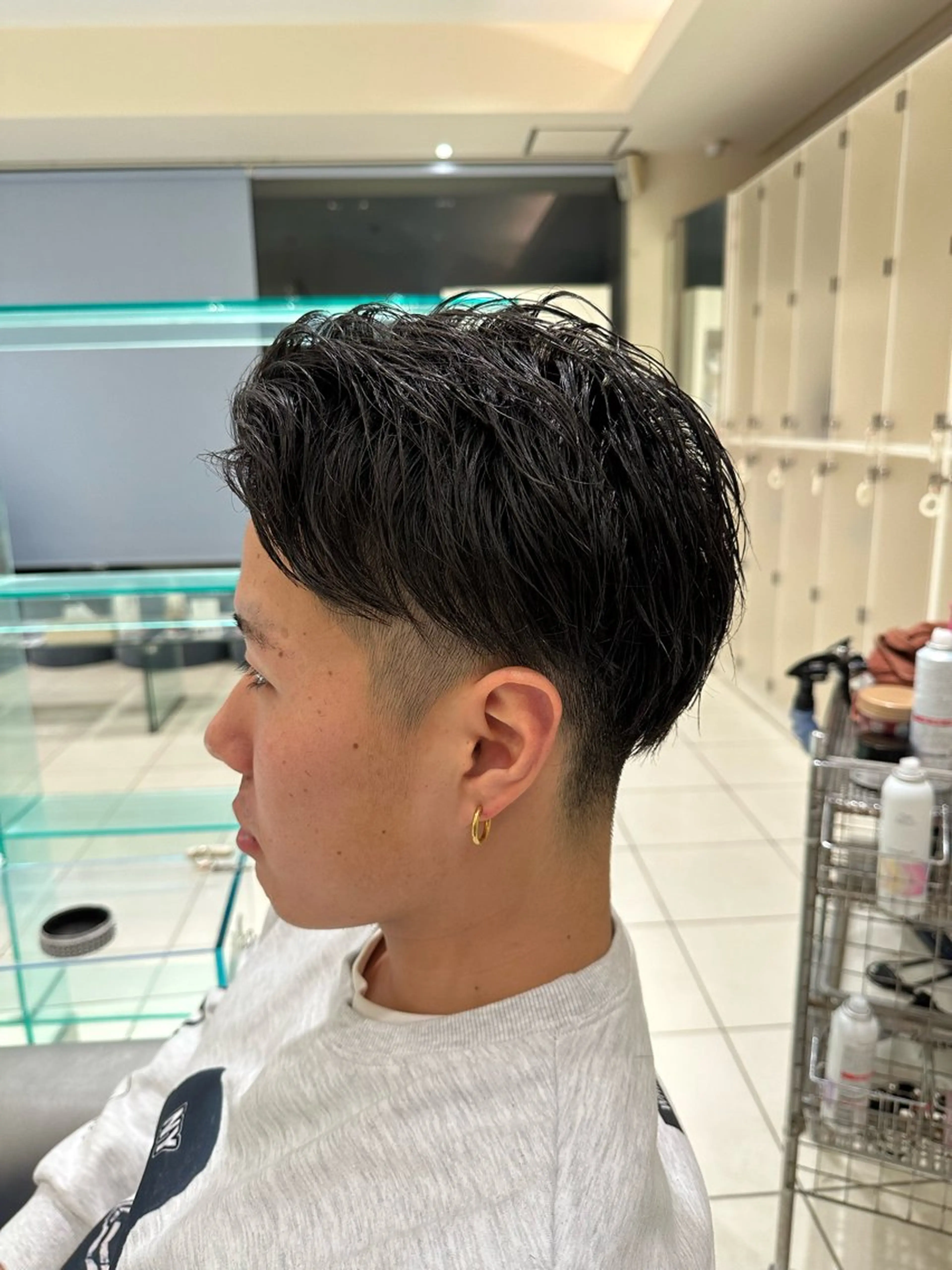 メンズ MODE K's eau松下仁美のヘアスタイル
